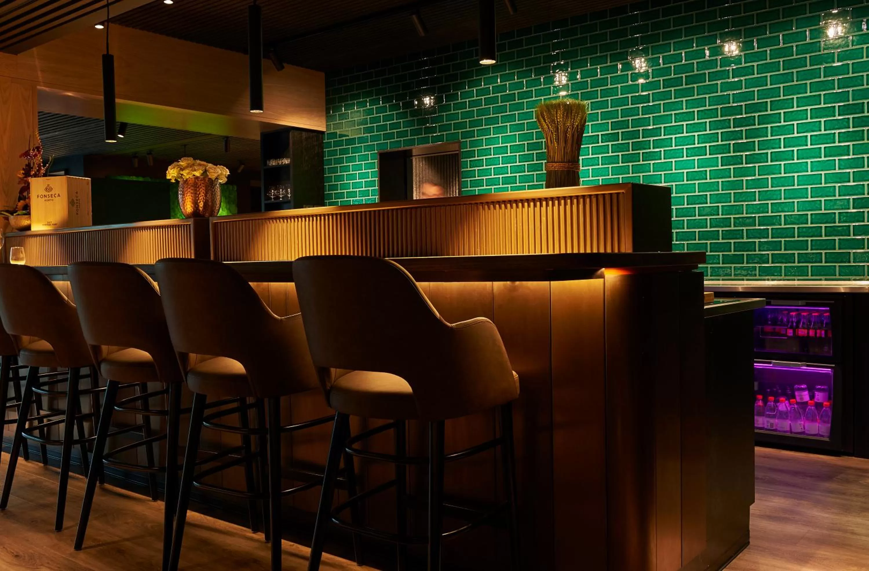 Lounge or bar in Hotel Hedegaarden