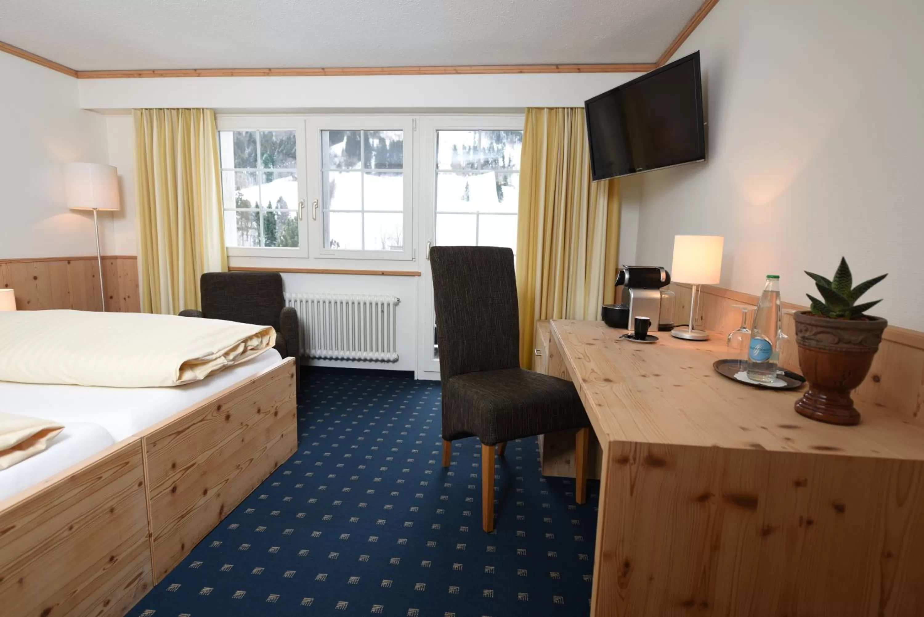 Decorative detail, Bed in Landgasthof Sternen