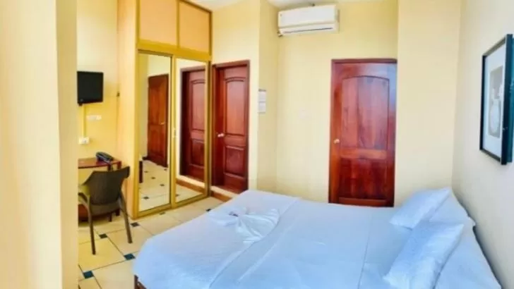 Bed in Hostal Carliza