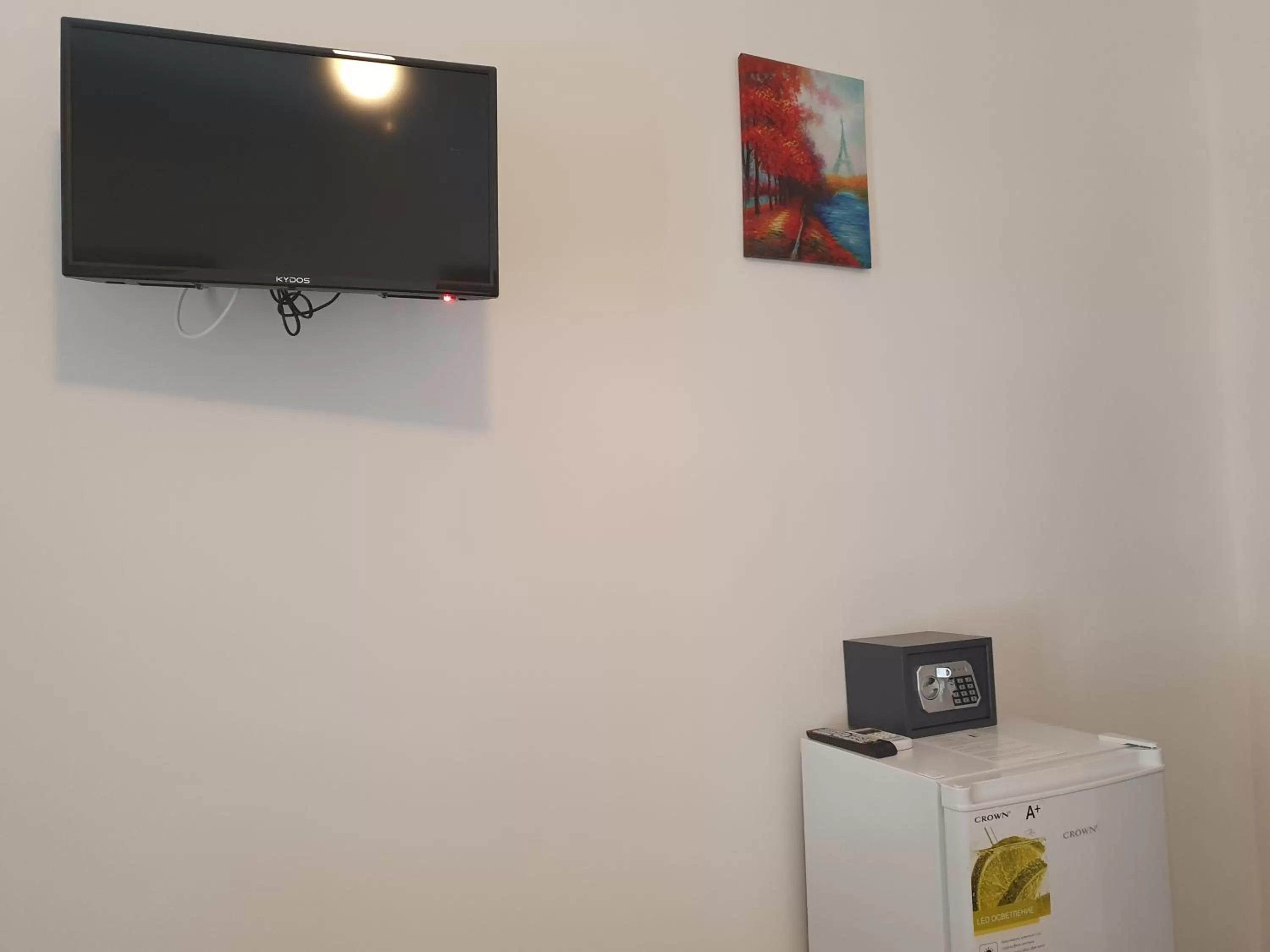 Decorative detail, TV/Entertainment Center in Athens Center Solomou rooms