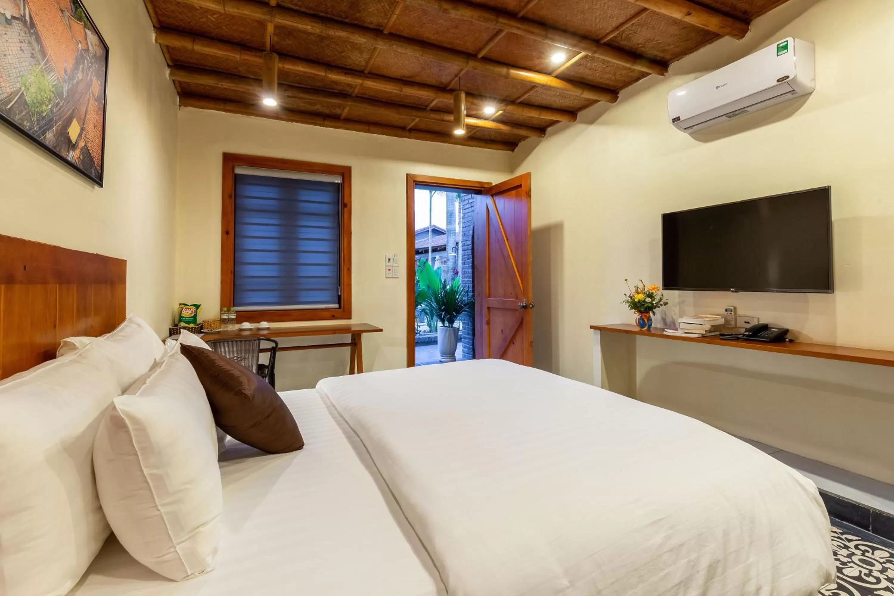 Bed in Tam Coc Banana Bungalow