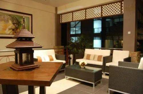 Communal lounge/ TV room in Hotel Seri Malaysia Kangar
