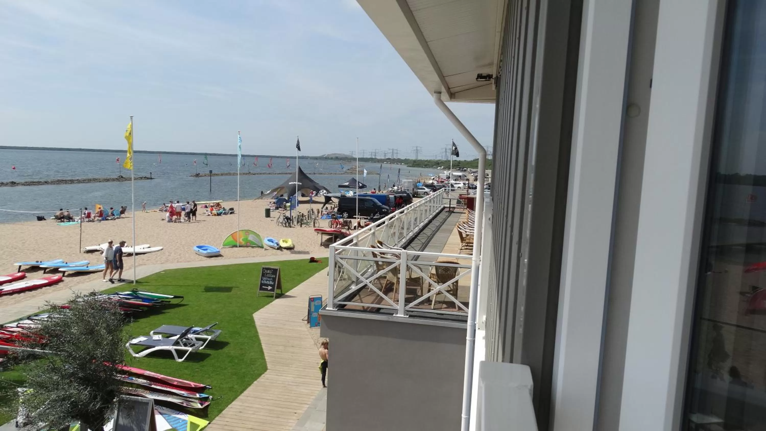 Day, Balcony/Terrace in Beach Hotel Oostvoorne