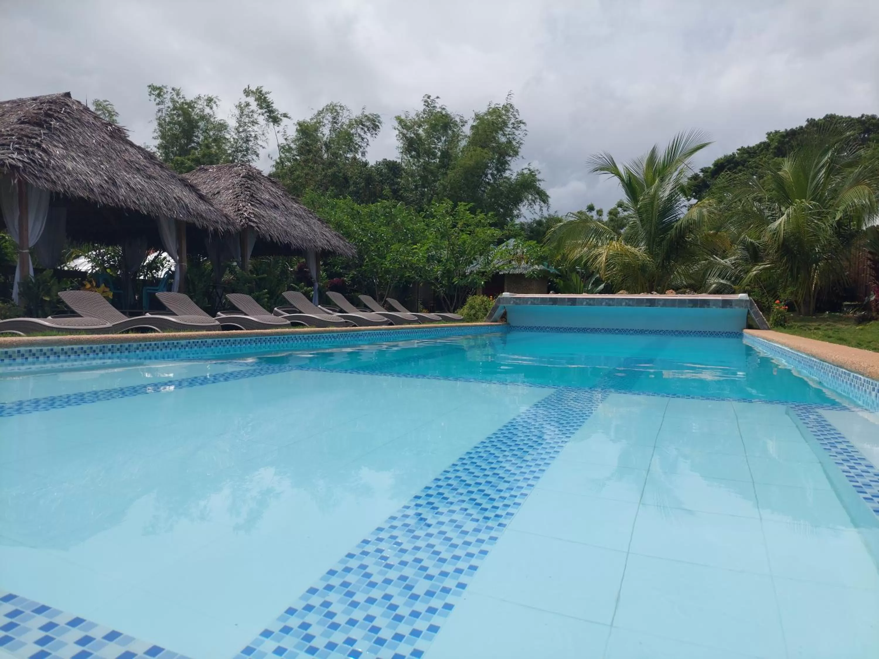 Swimming pool in Becano Restobar and Resort