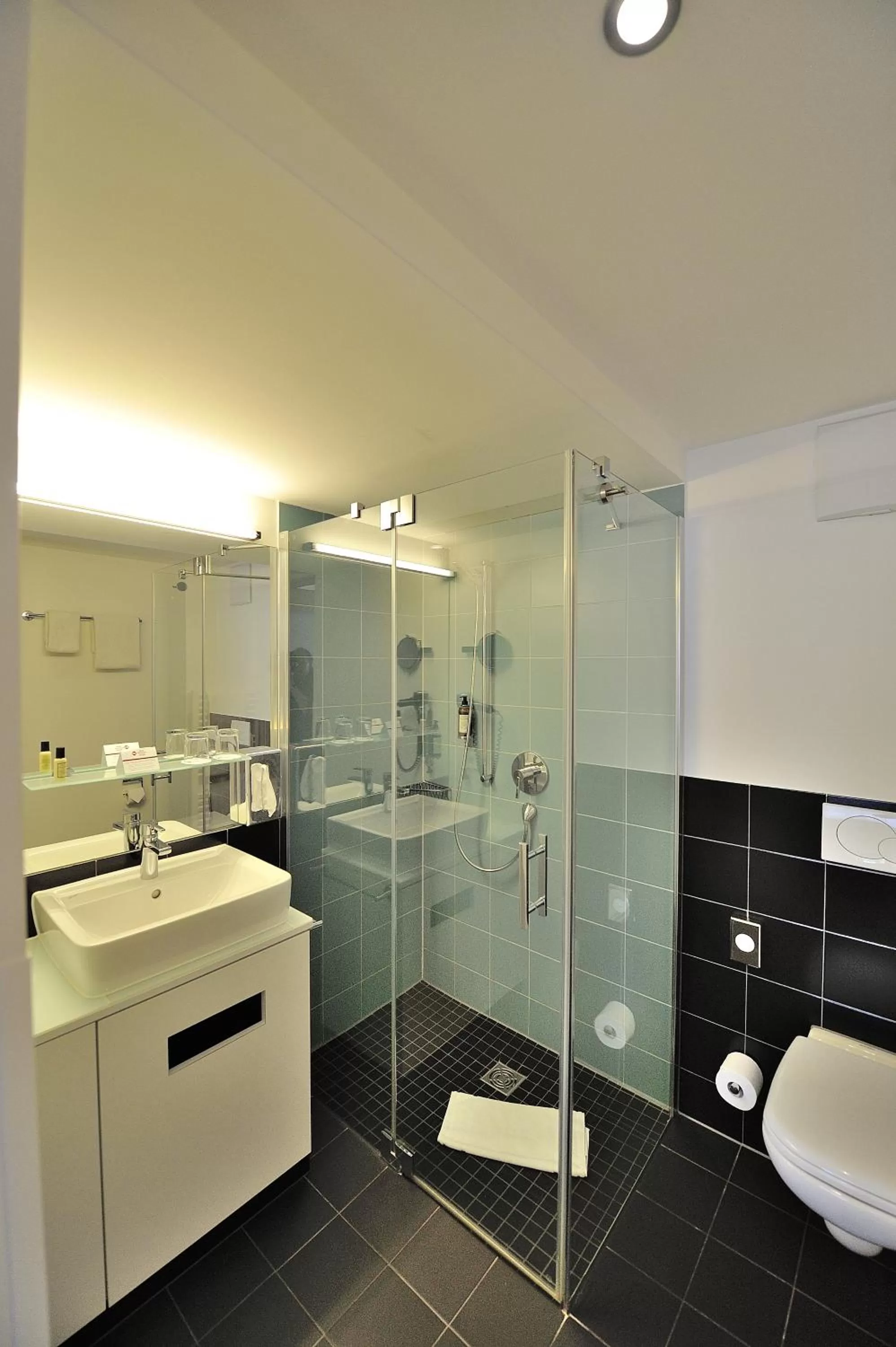 Shower in Best Western Plus BierKulturHotel Schwanen