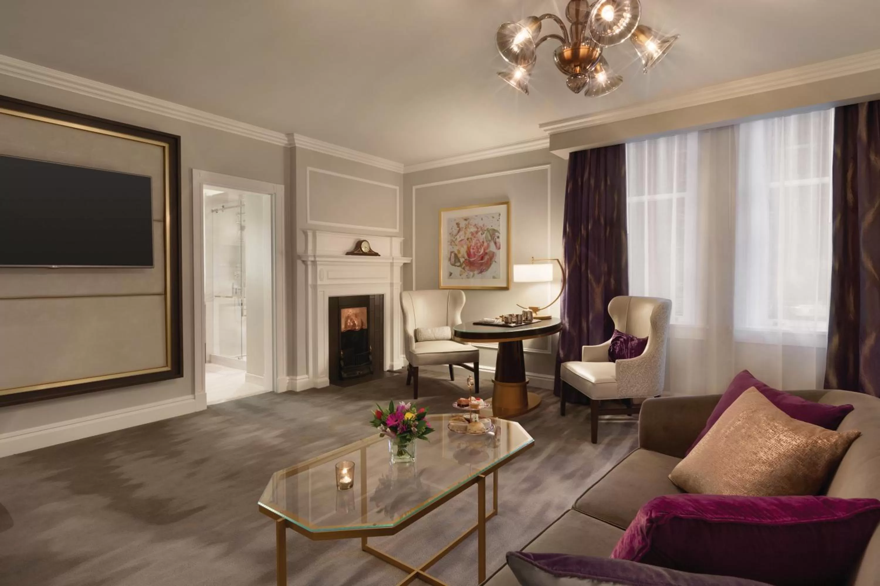 Decorative detail in Fairmont Empress Hotel