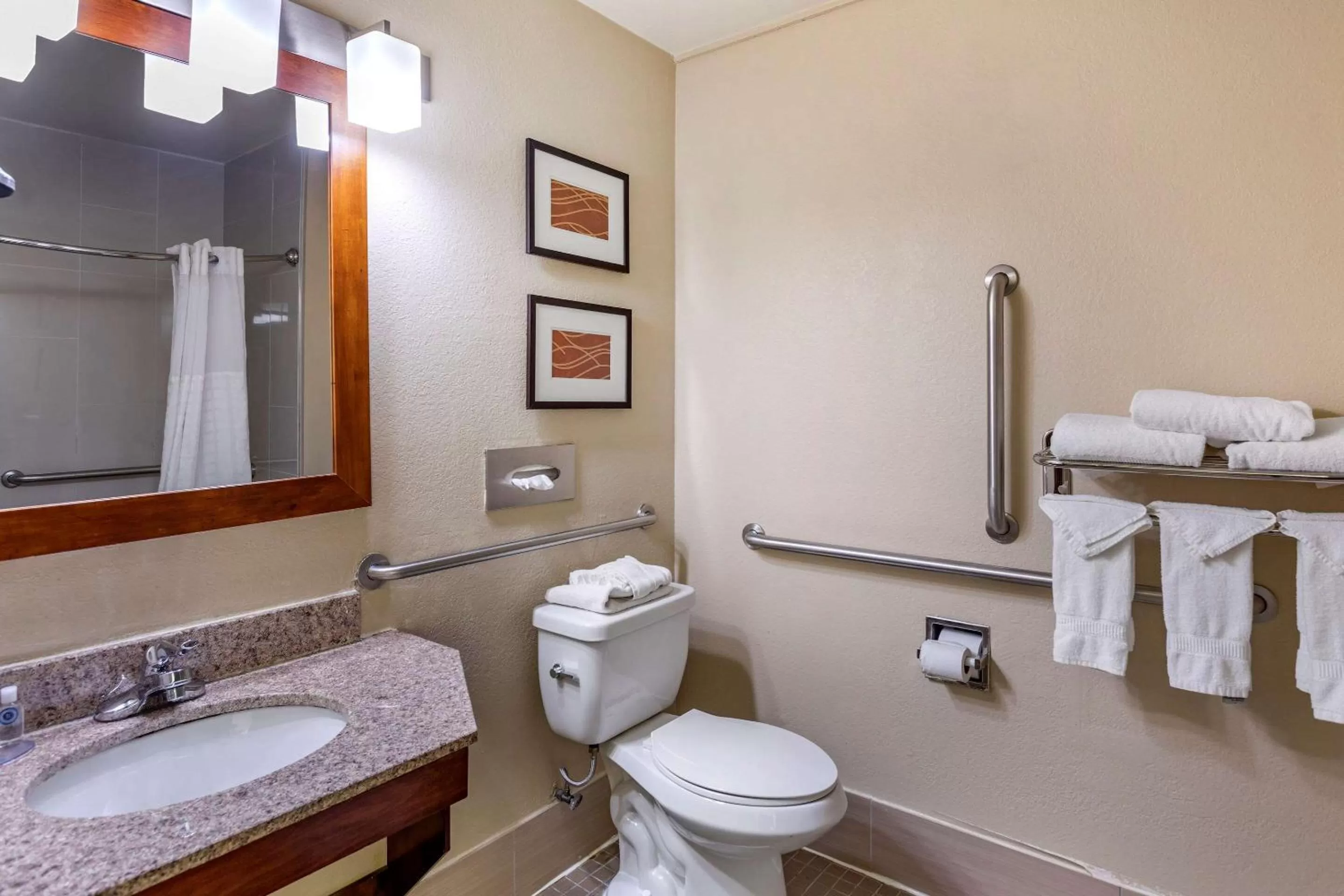 Bathroom in Comfort Inn Nashville West