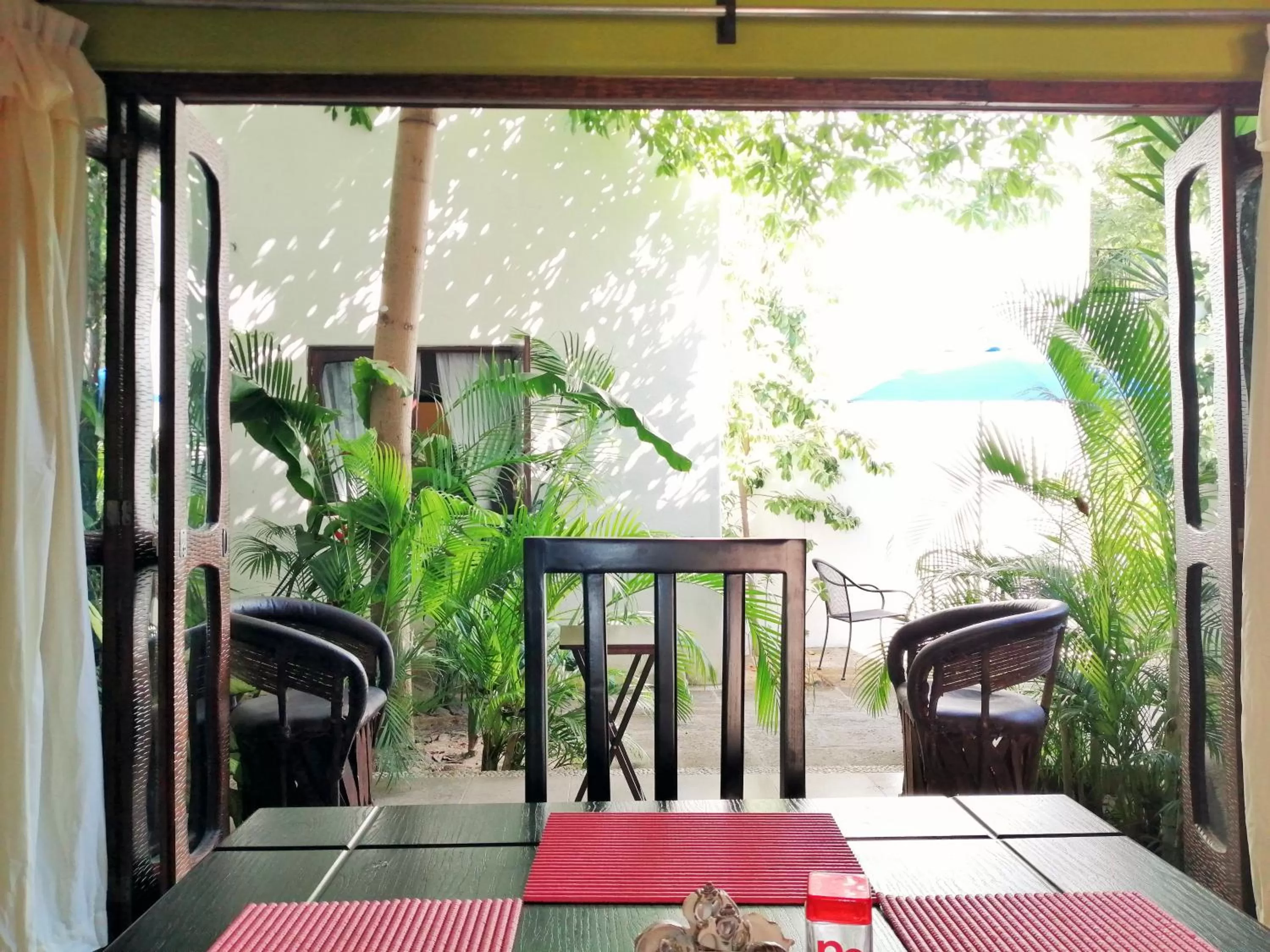 Patio in Ceiba Studios