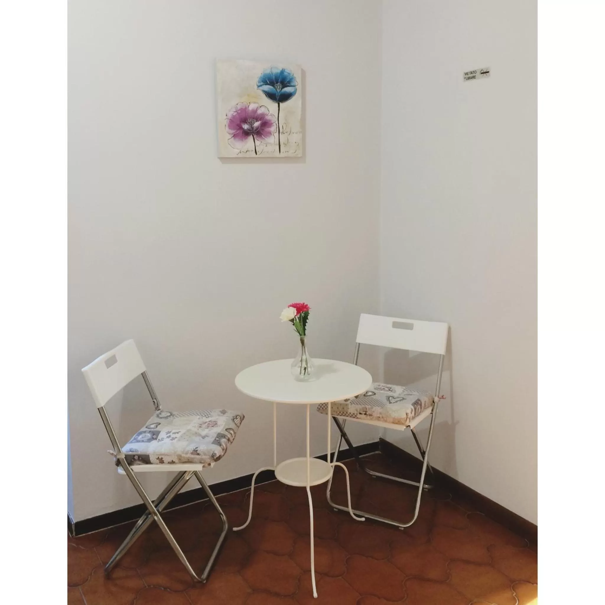 Seating area in Le Cascine