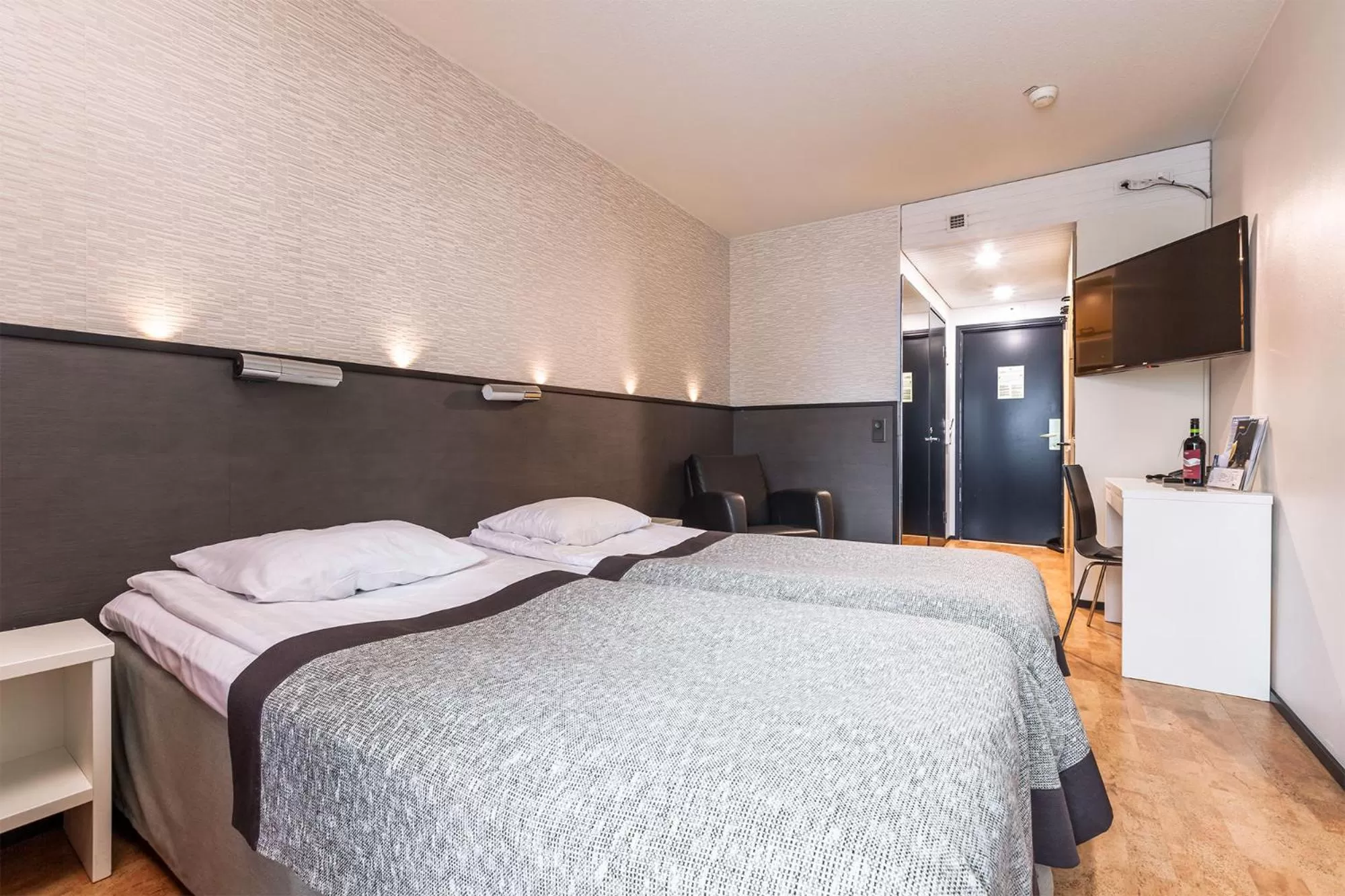 Bed in Finlandia Hotel Imatran Kylpylä Spa