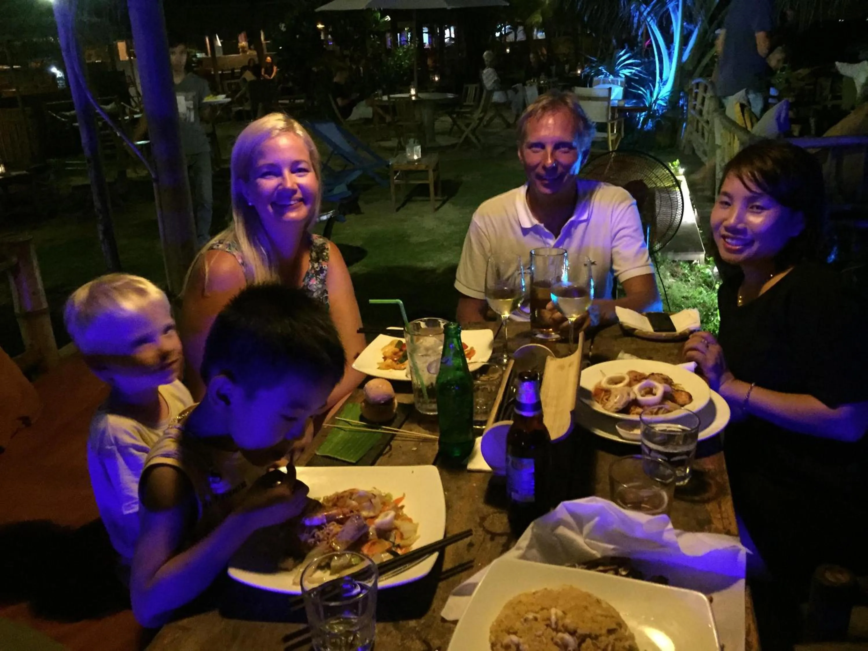 Dinner in Local Beach Homestay