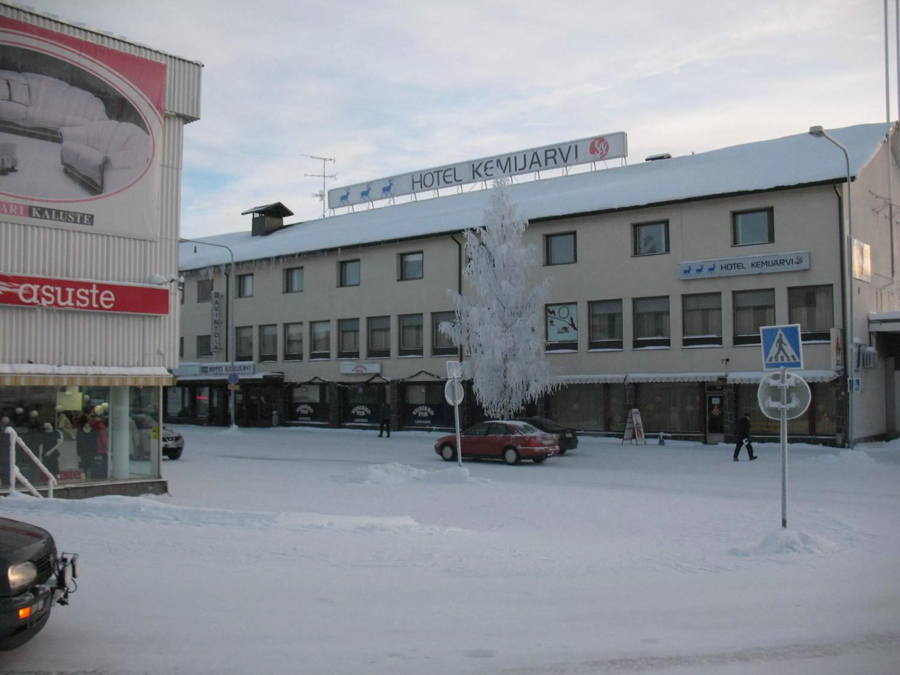 Facade/entrance, Property Building in Hotel Kemijärvi
