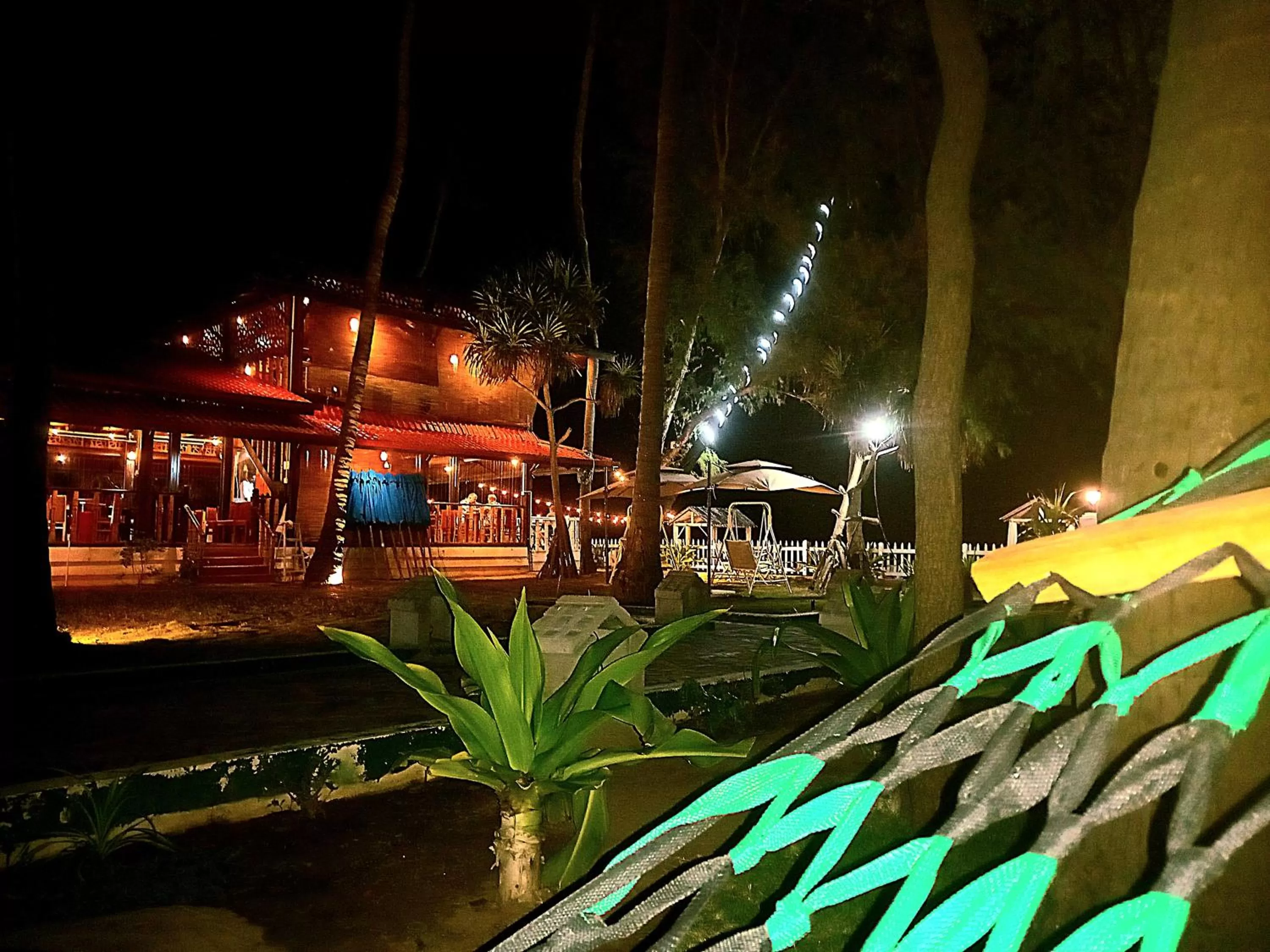 Night in Blue Sand Beach Resort