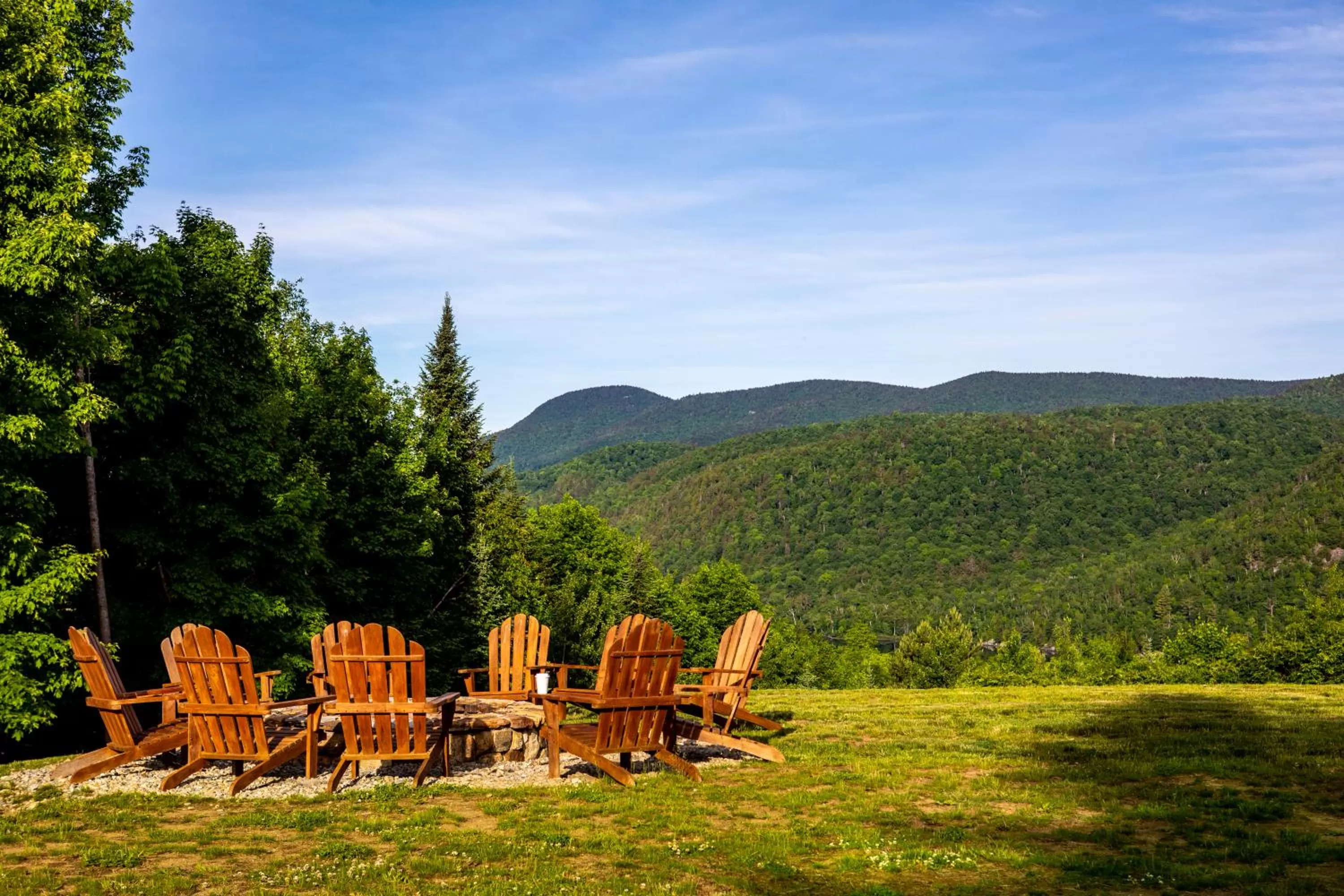 Lake view in Garnet Hill Lodge