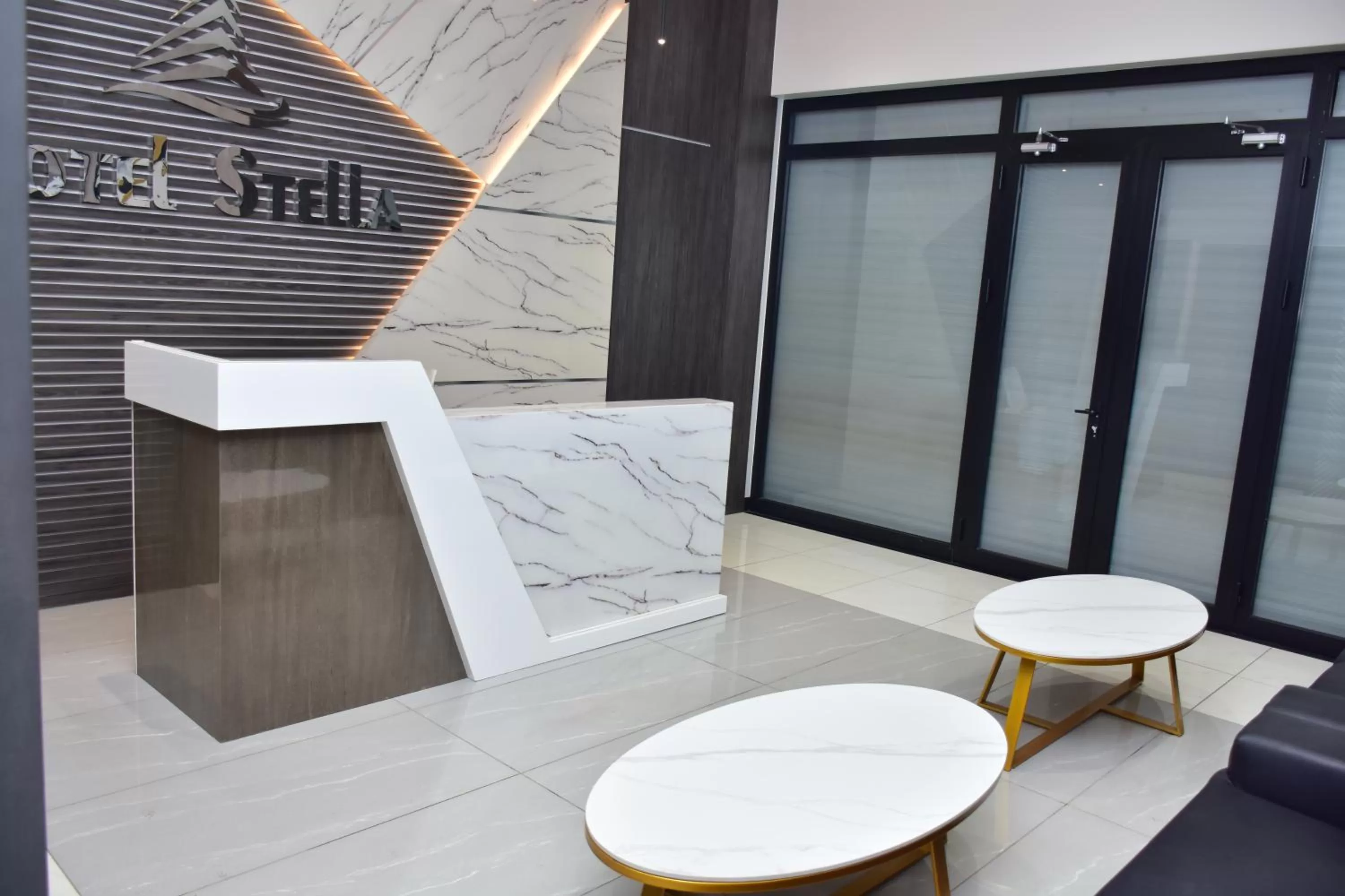 Lobby or reception in Hotel Stella