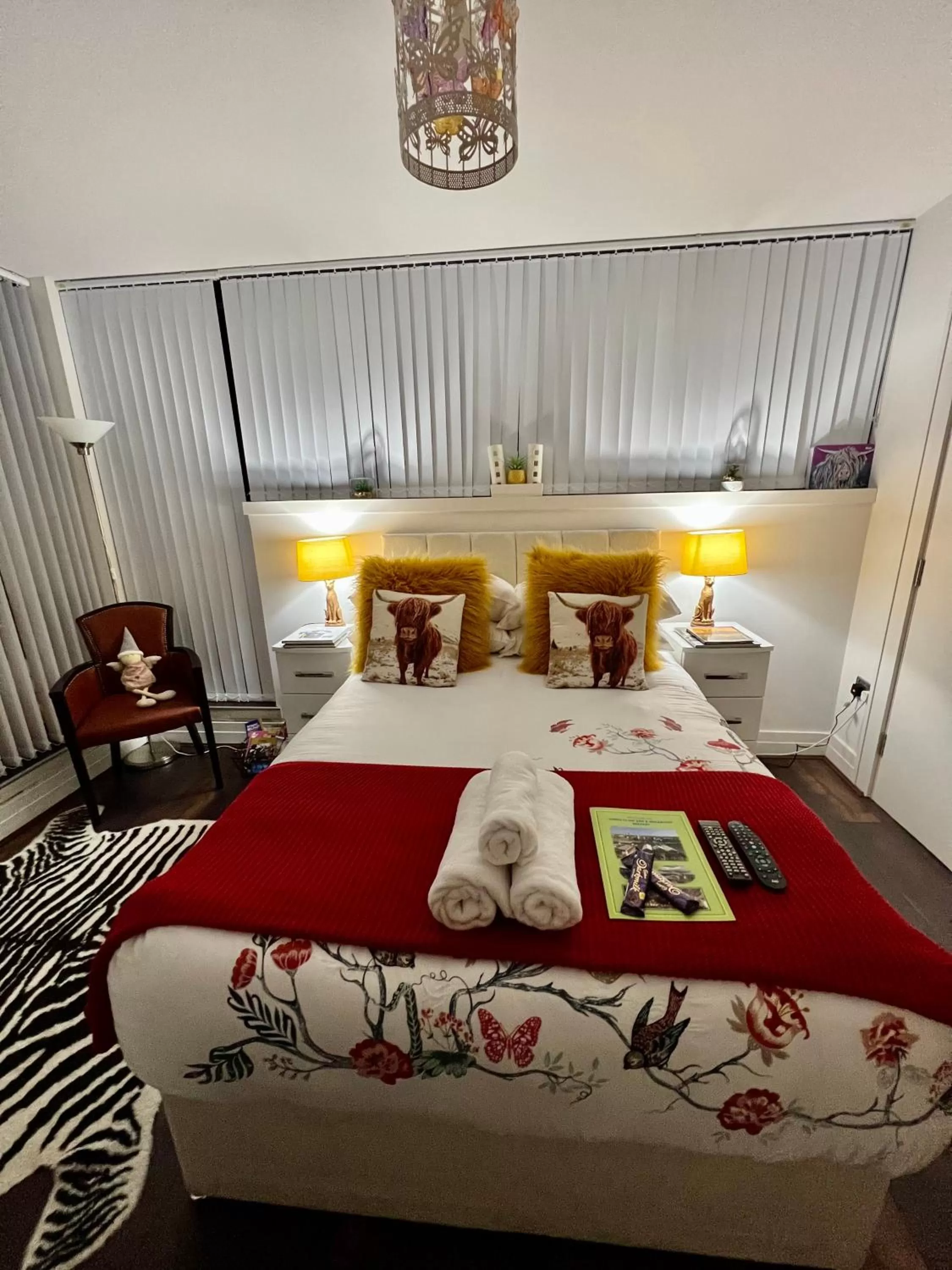 Bed in James Clow Bed & Breakfast