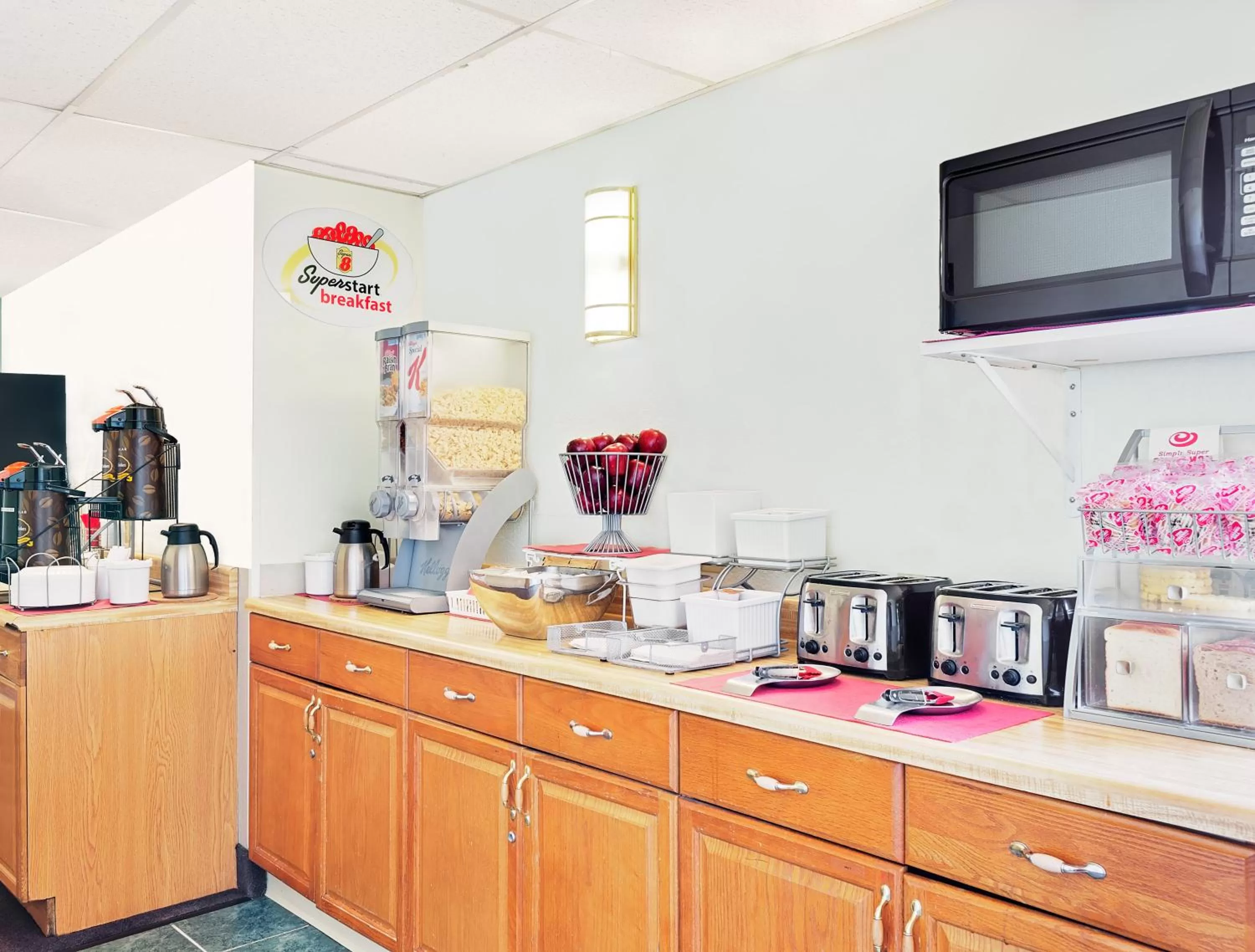 Breakfast in Super 8 by Wyndham Newburgh/West Point Stewart Intl Airport