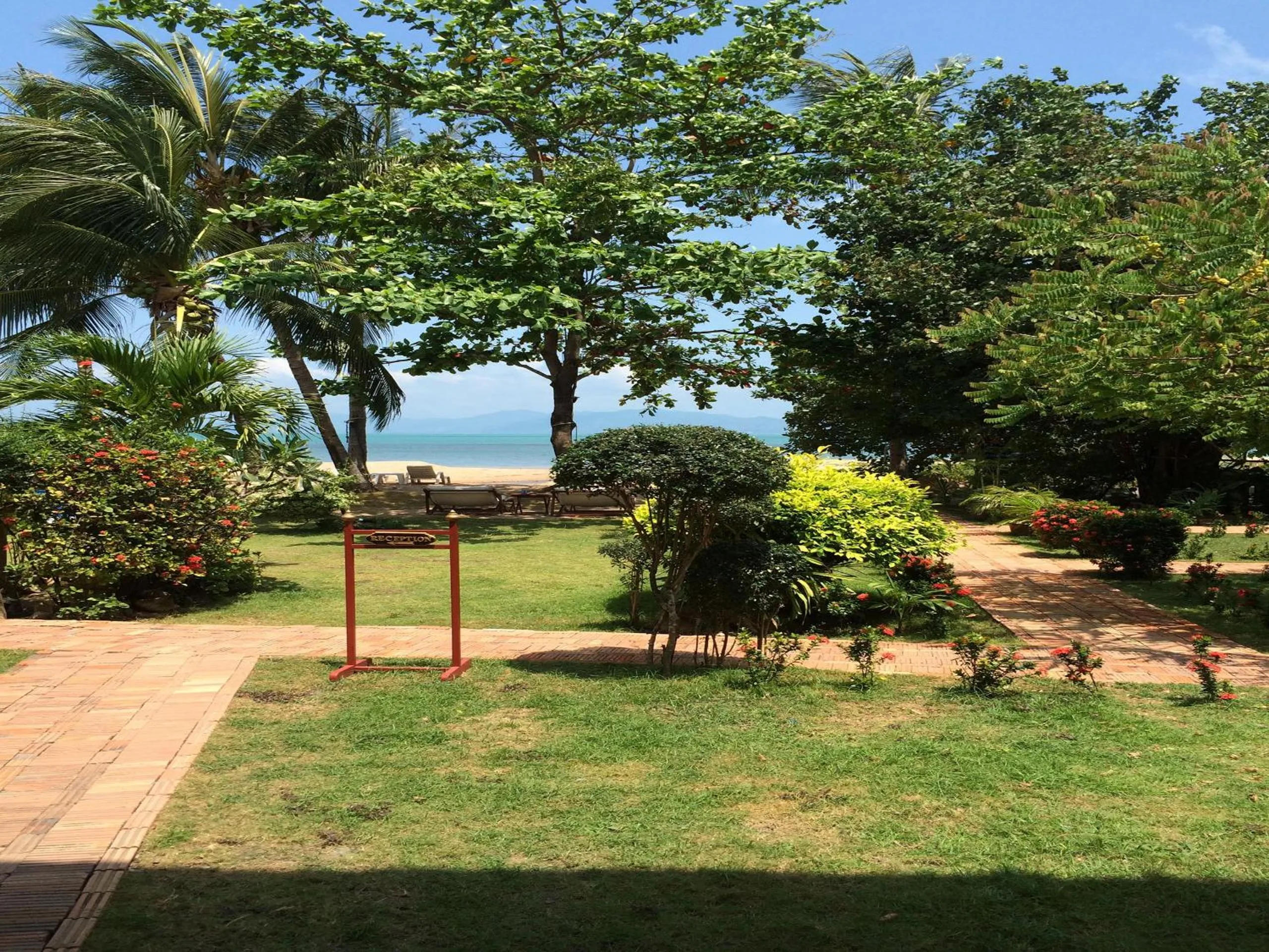 Garden in The Waterfront Hotel at Fisherman's Village