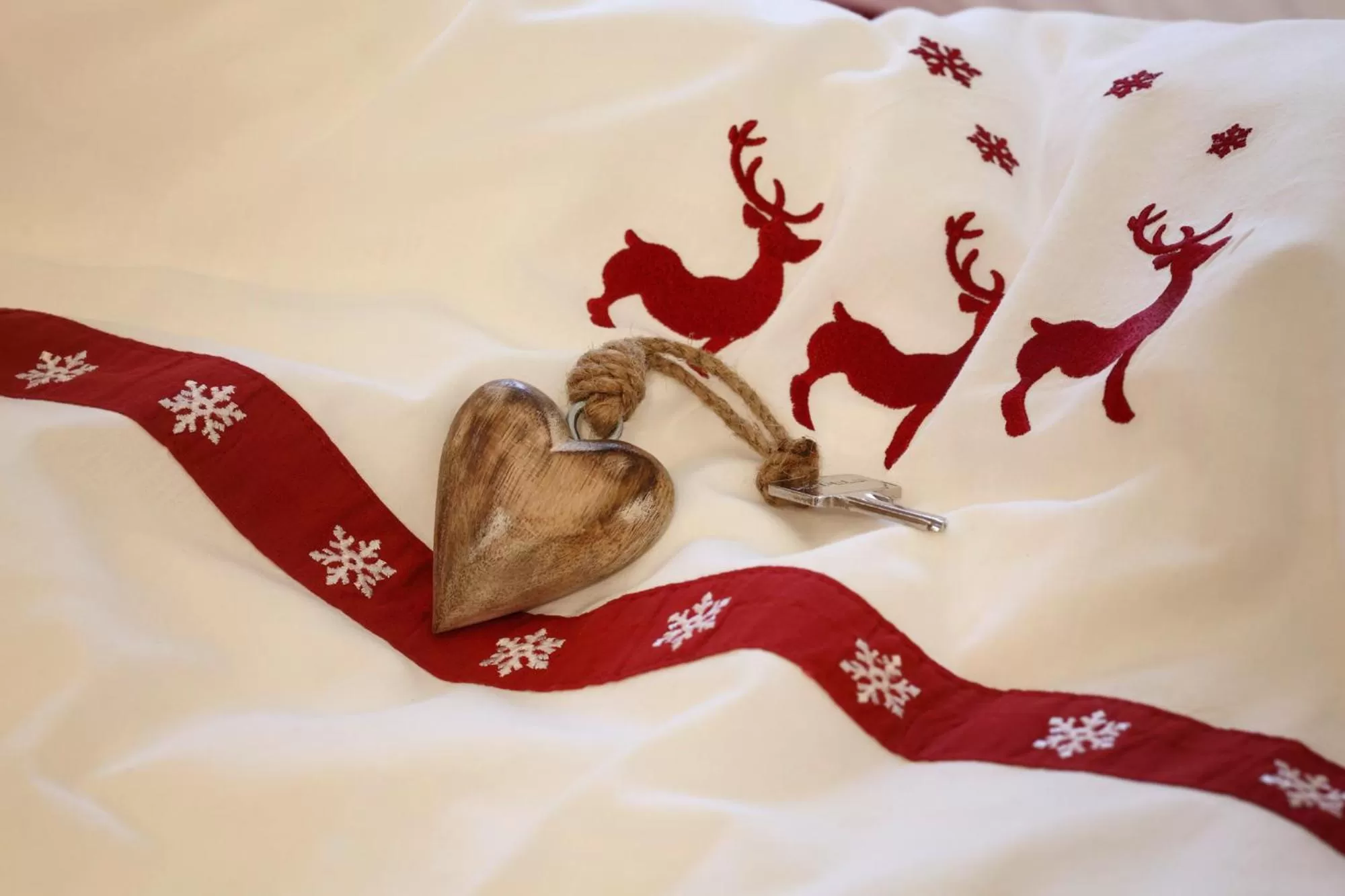 Bed in Hotel Garni Dorfkammer