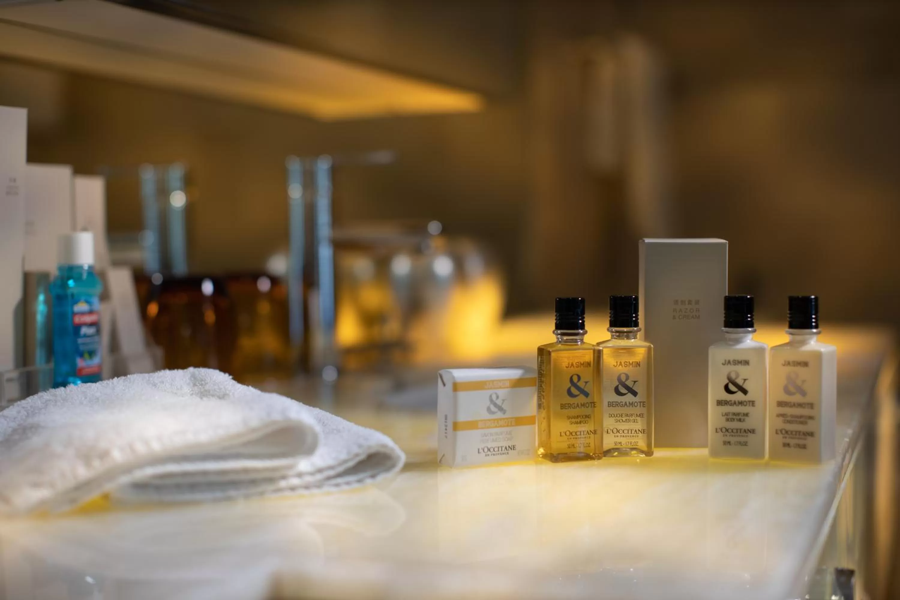 Bathroom in Traders Hotel, Kuala Lumpur