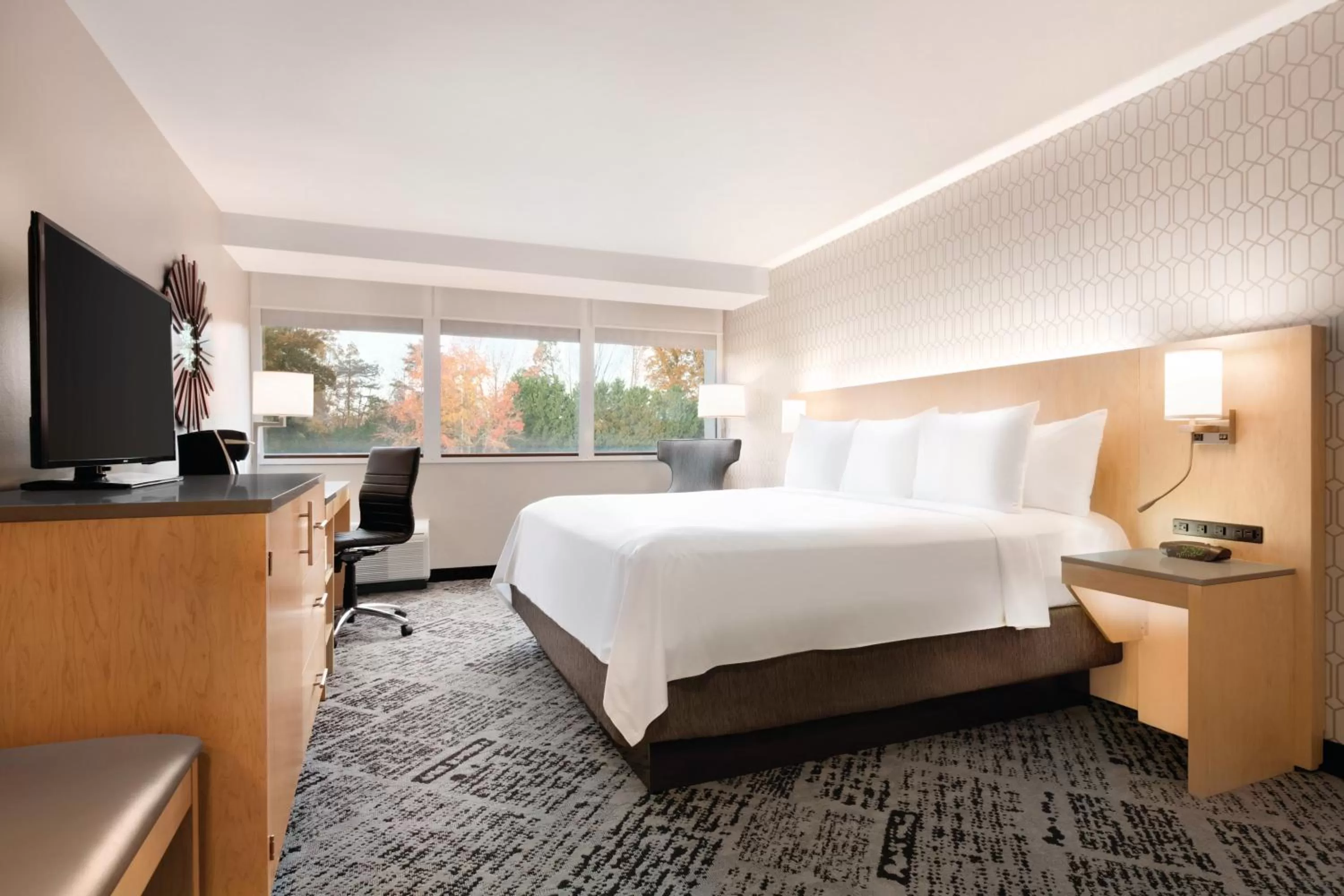 Photo of the whole room, Bed in Radisson Hotel Charlotte Airport