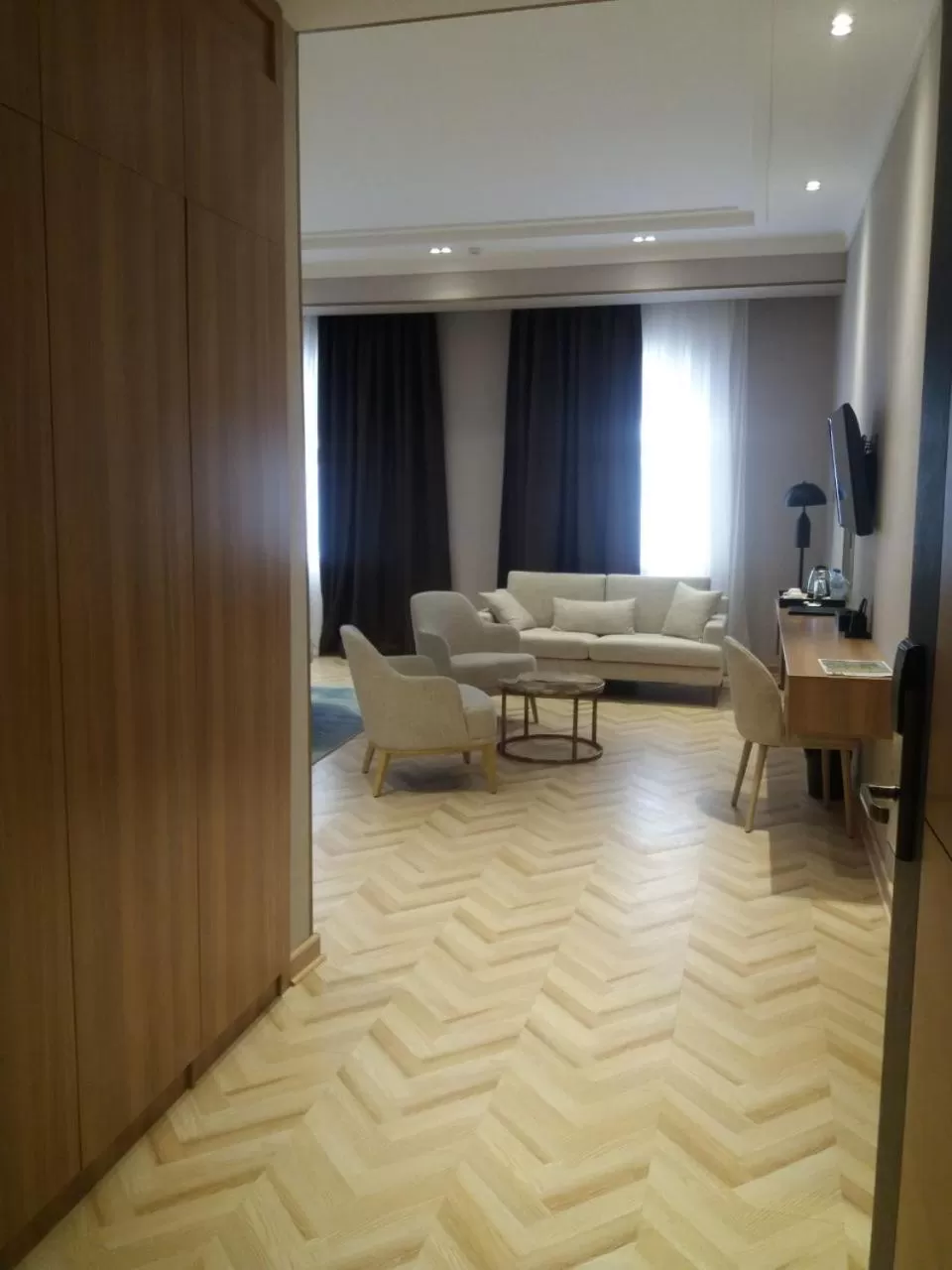 Bed in Termez Palace Hotel & Spa