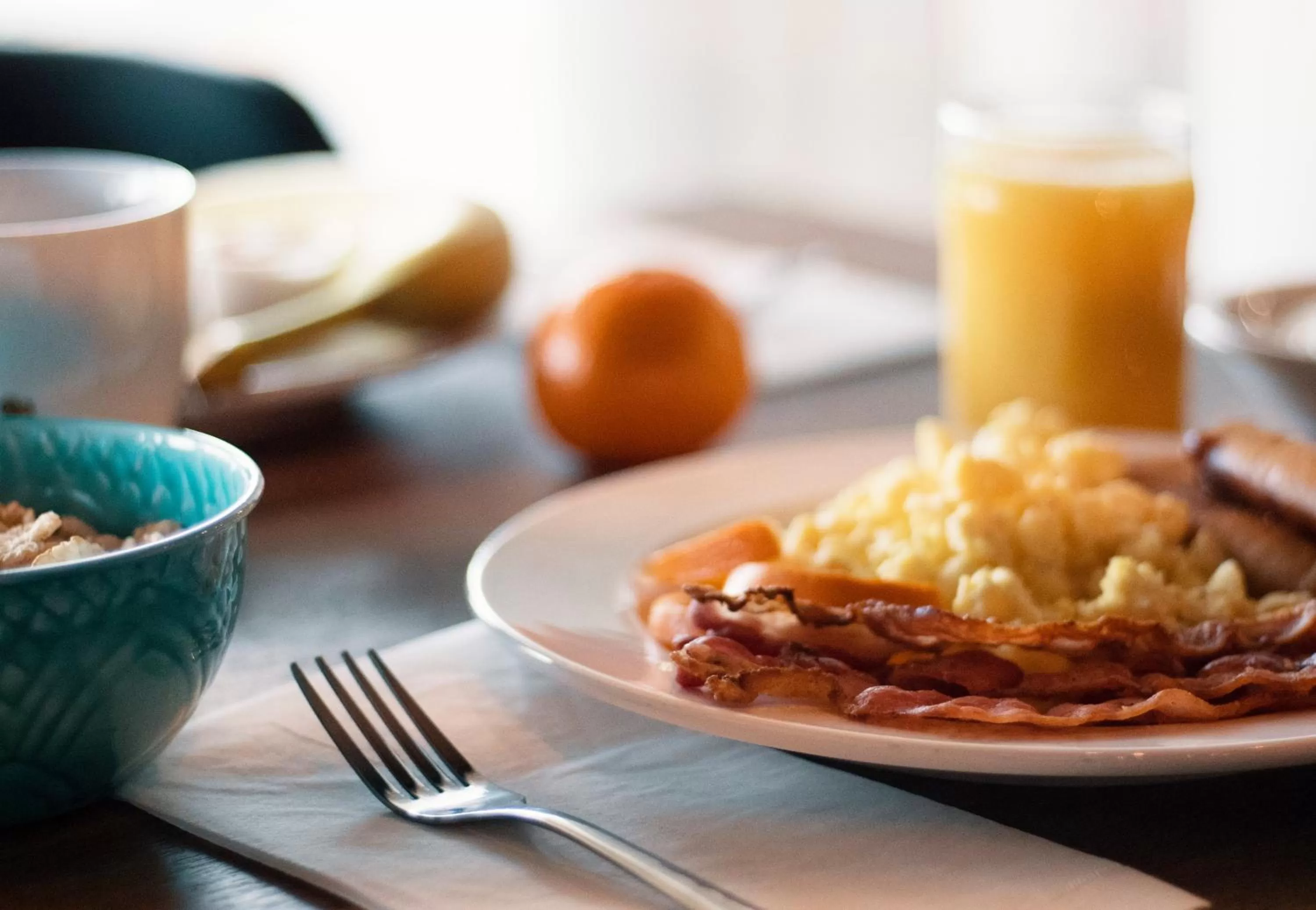 Food close-up in Hôtel Le Voyageur