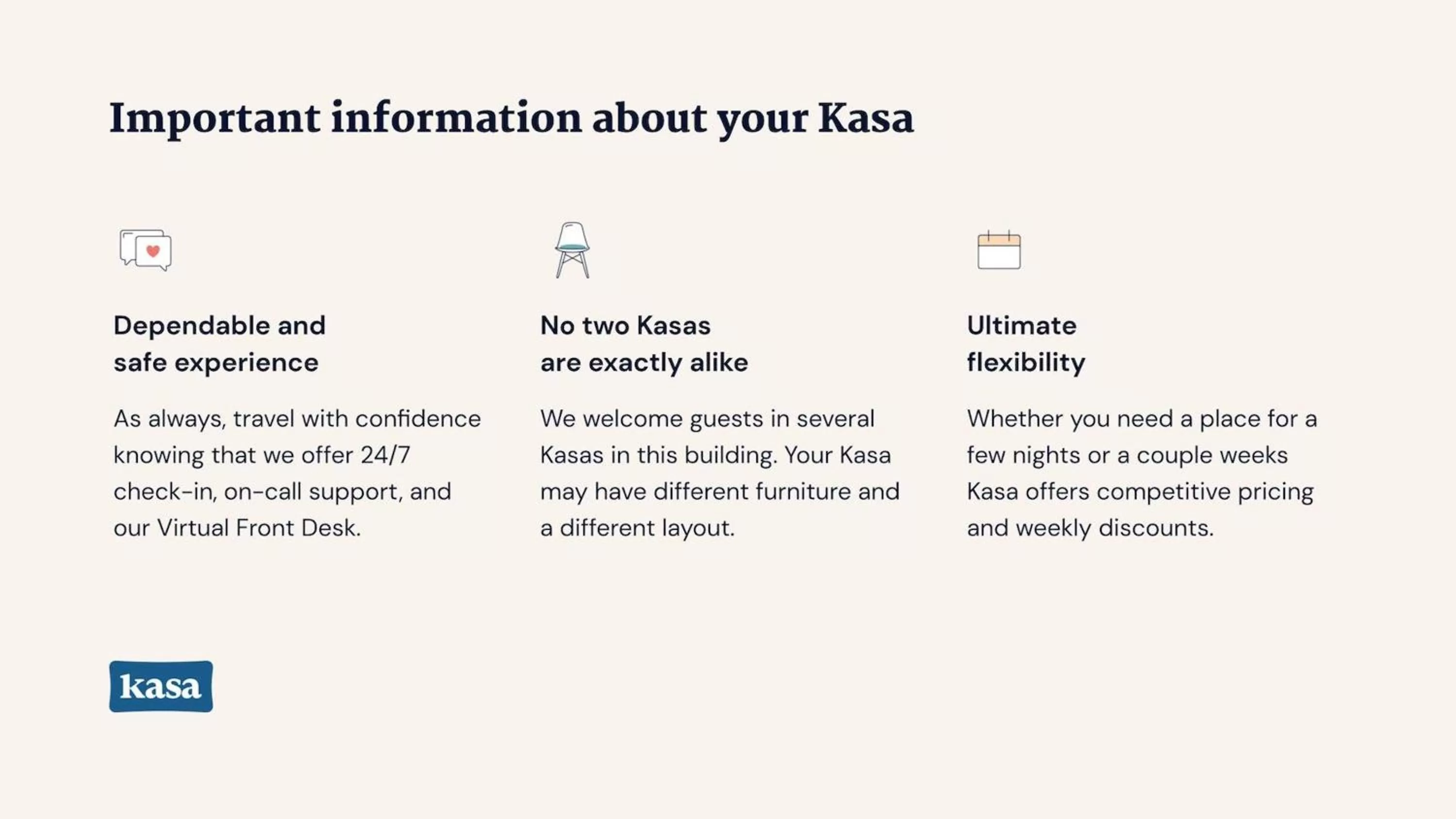 Property logo or sign in Kasa Magnificent Mile Chicago