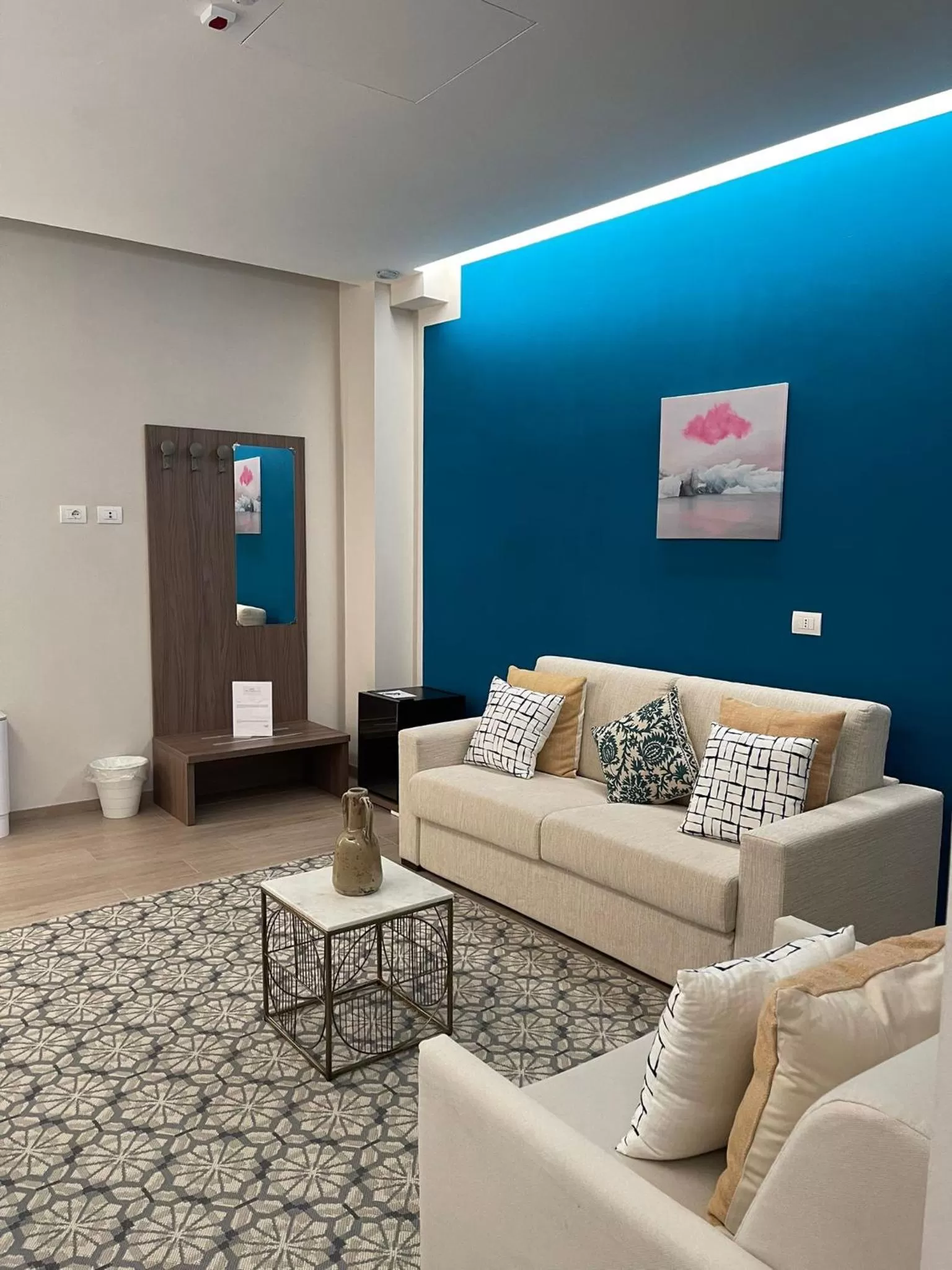 Living room in Palazzo Marignano Hotel