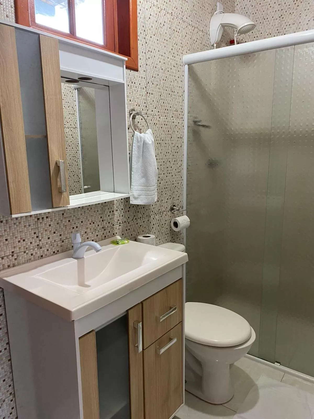 Bathroom in Pousada Casa do Luiggi