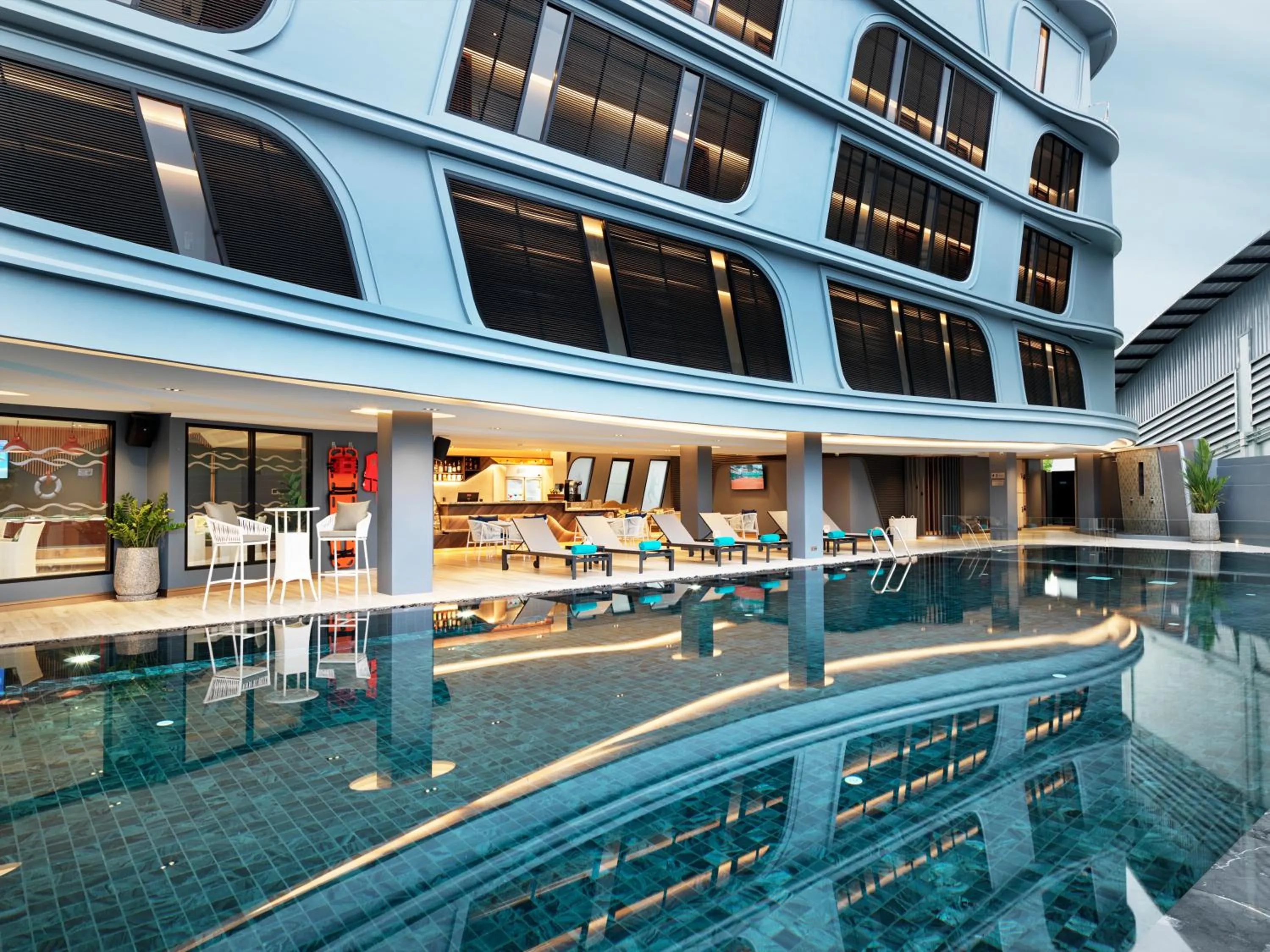 Swimming pool in The Oceanic Sportel Phuket - SHA Extra Plus