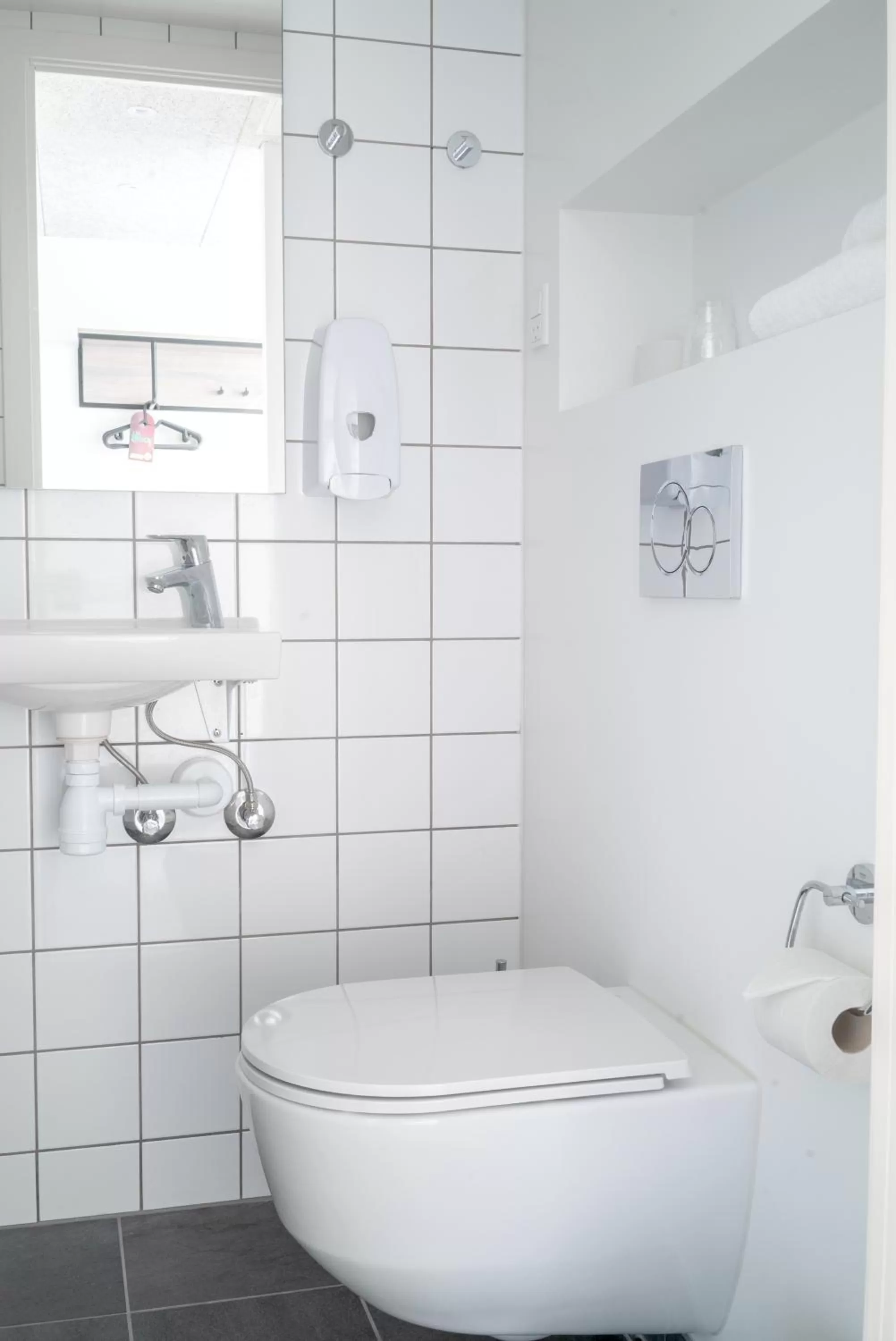 Toilet in Copenhagen Go Hotel