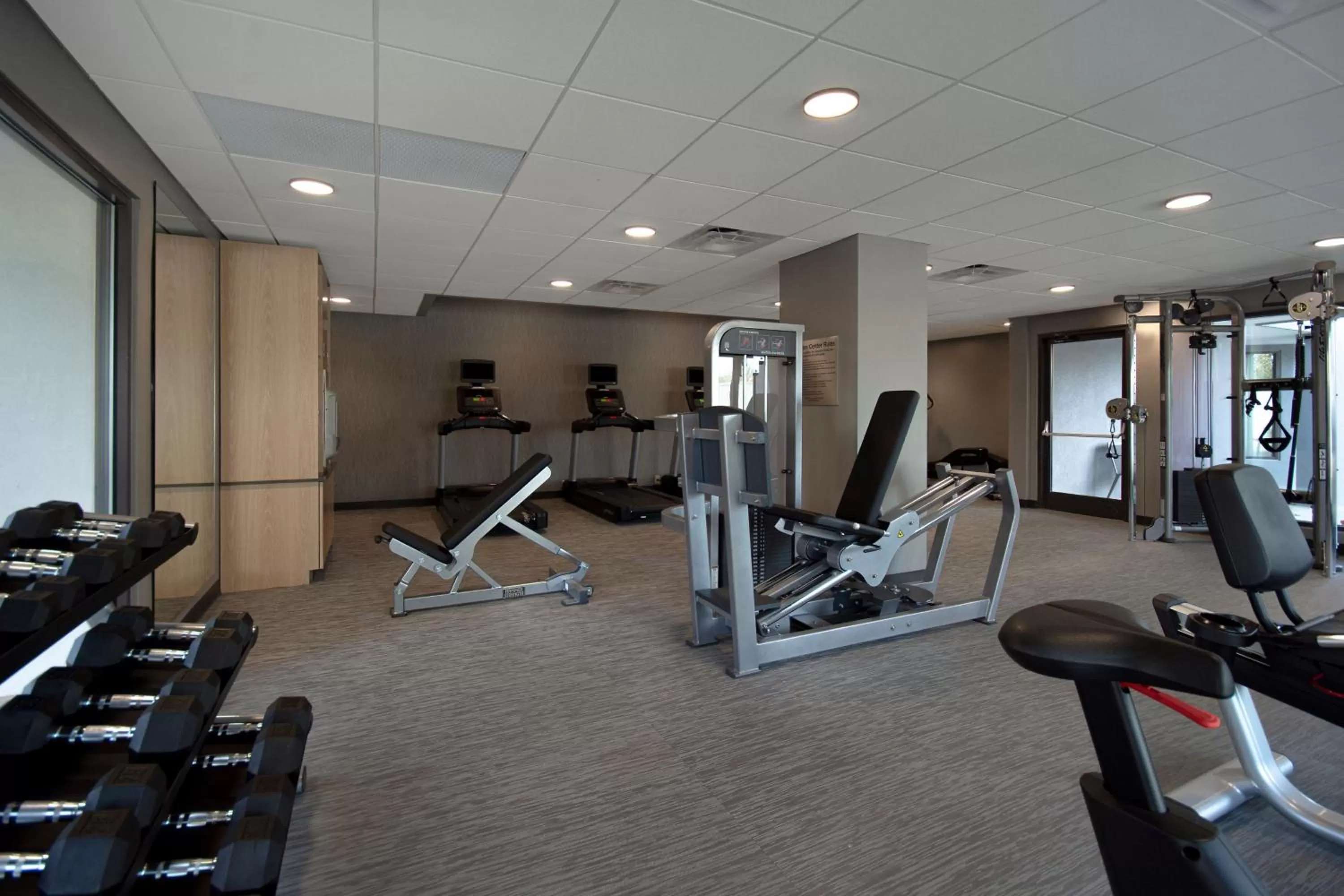 Fitness centre/facilities in Courtyard by Marriott Cincinnati Airport
