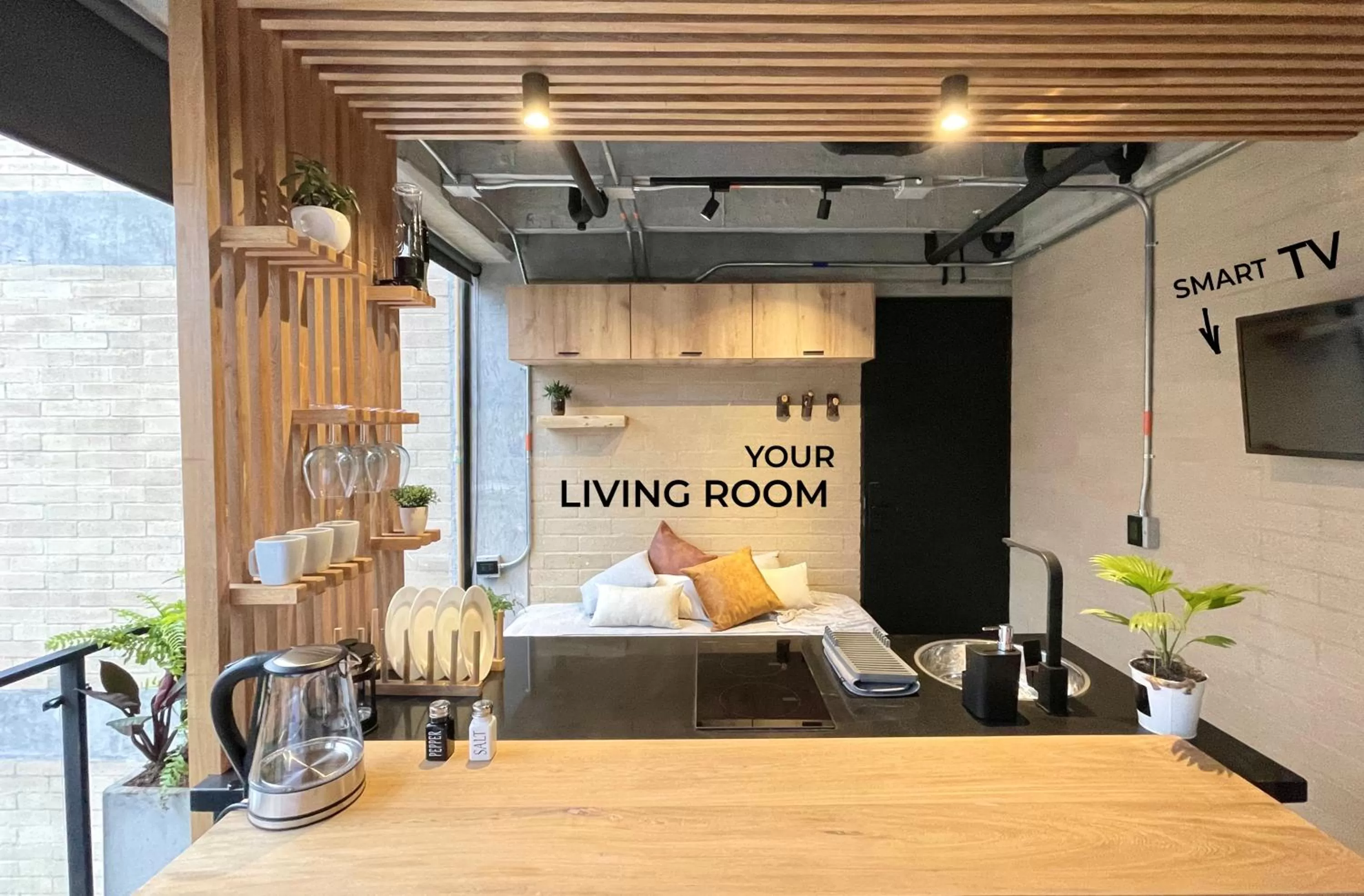 Living room in Beminimal Hotel