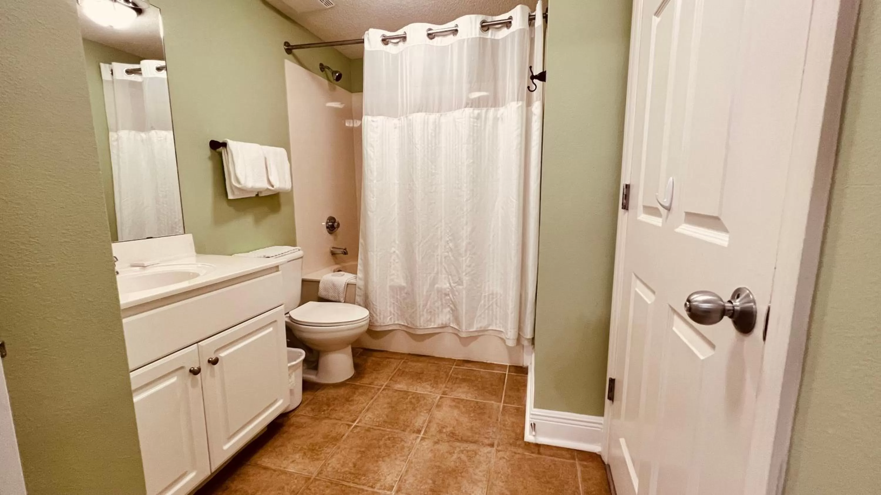 Bathroom in Majestic Beach Resort, Panama City Beach, Fl