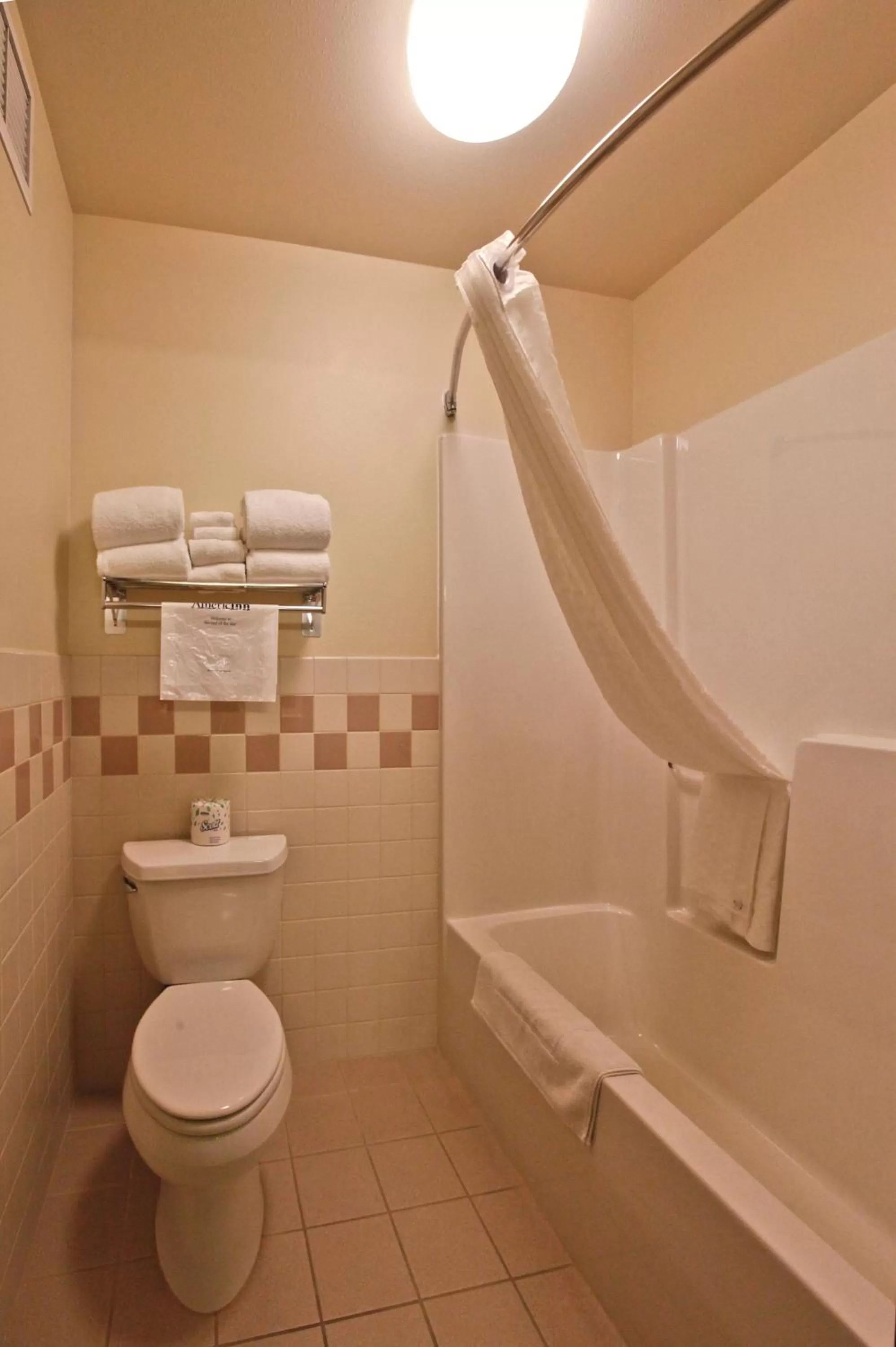 Bathroom in AmericInn by Wyndham Havre