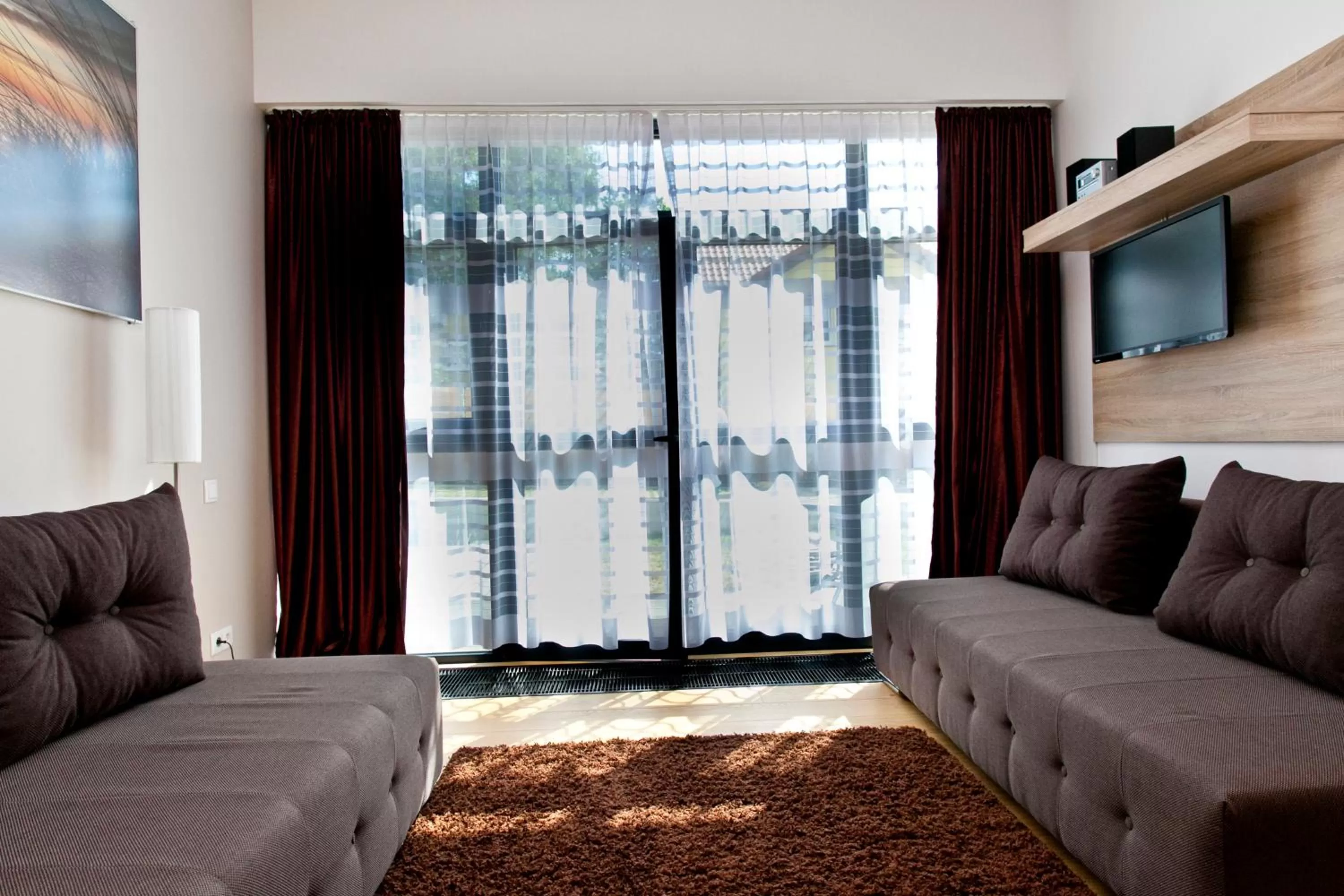 Communal lounge/ TV room, Seating Area in Dune Resort Mielno - A