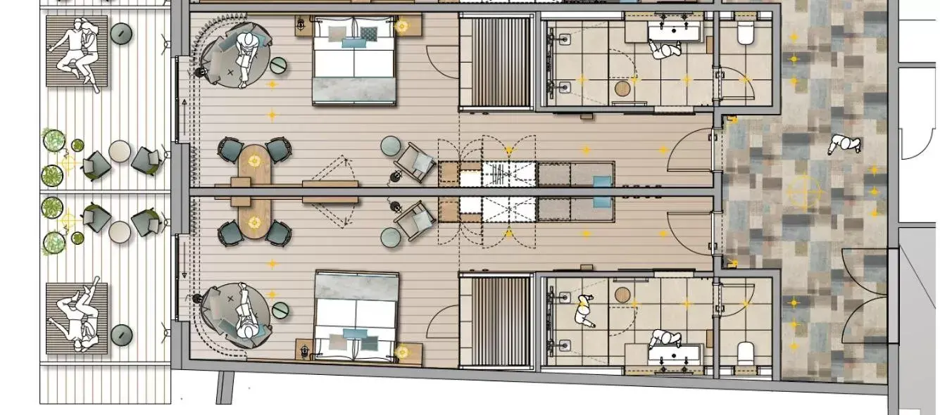 Suite with Sauna in Lindenhof 1887 Suite with Sauna in Lindenhof 1887