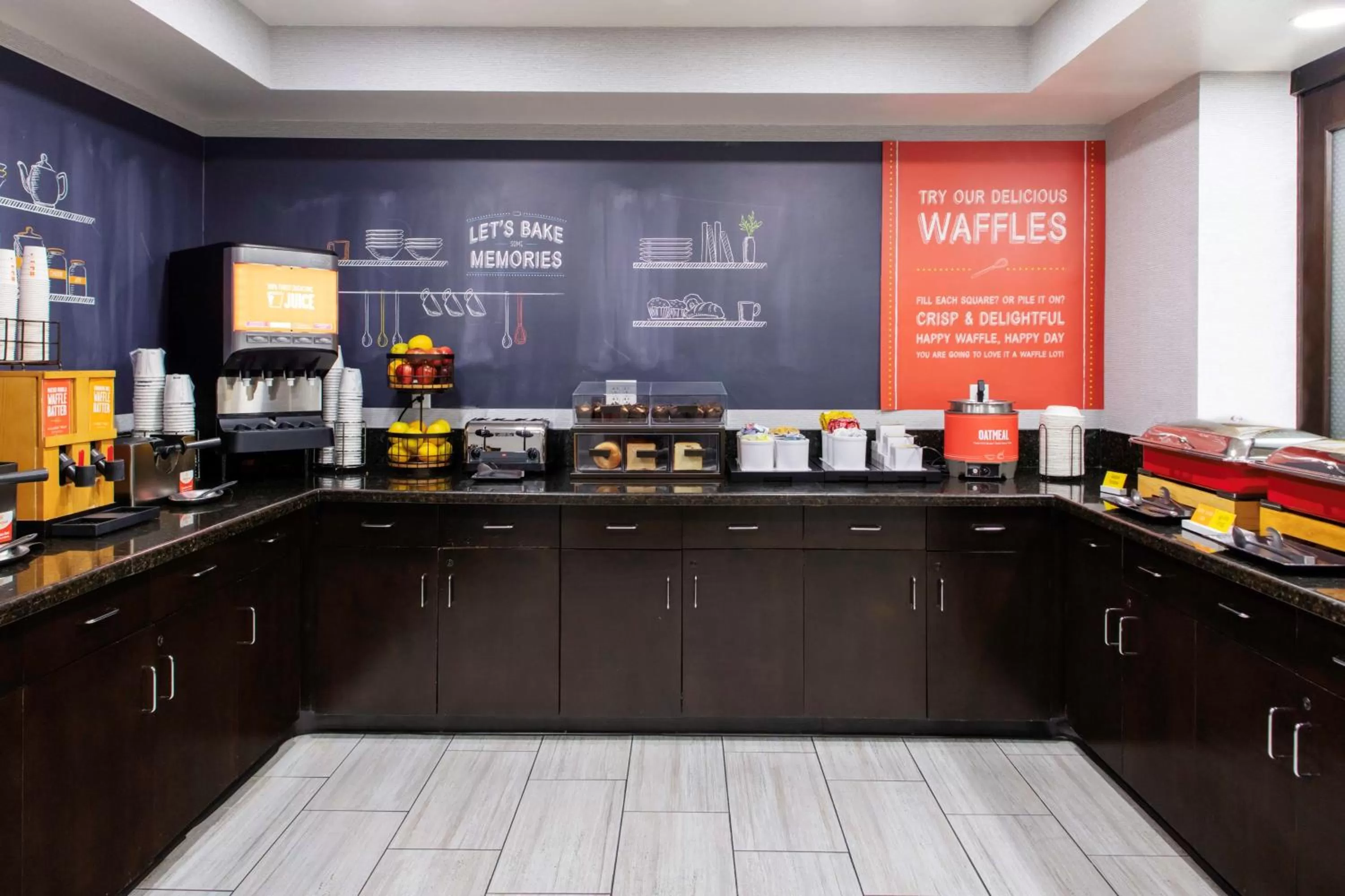 Breakfast in Hampton Inn Las Vegas/Summerlin