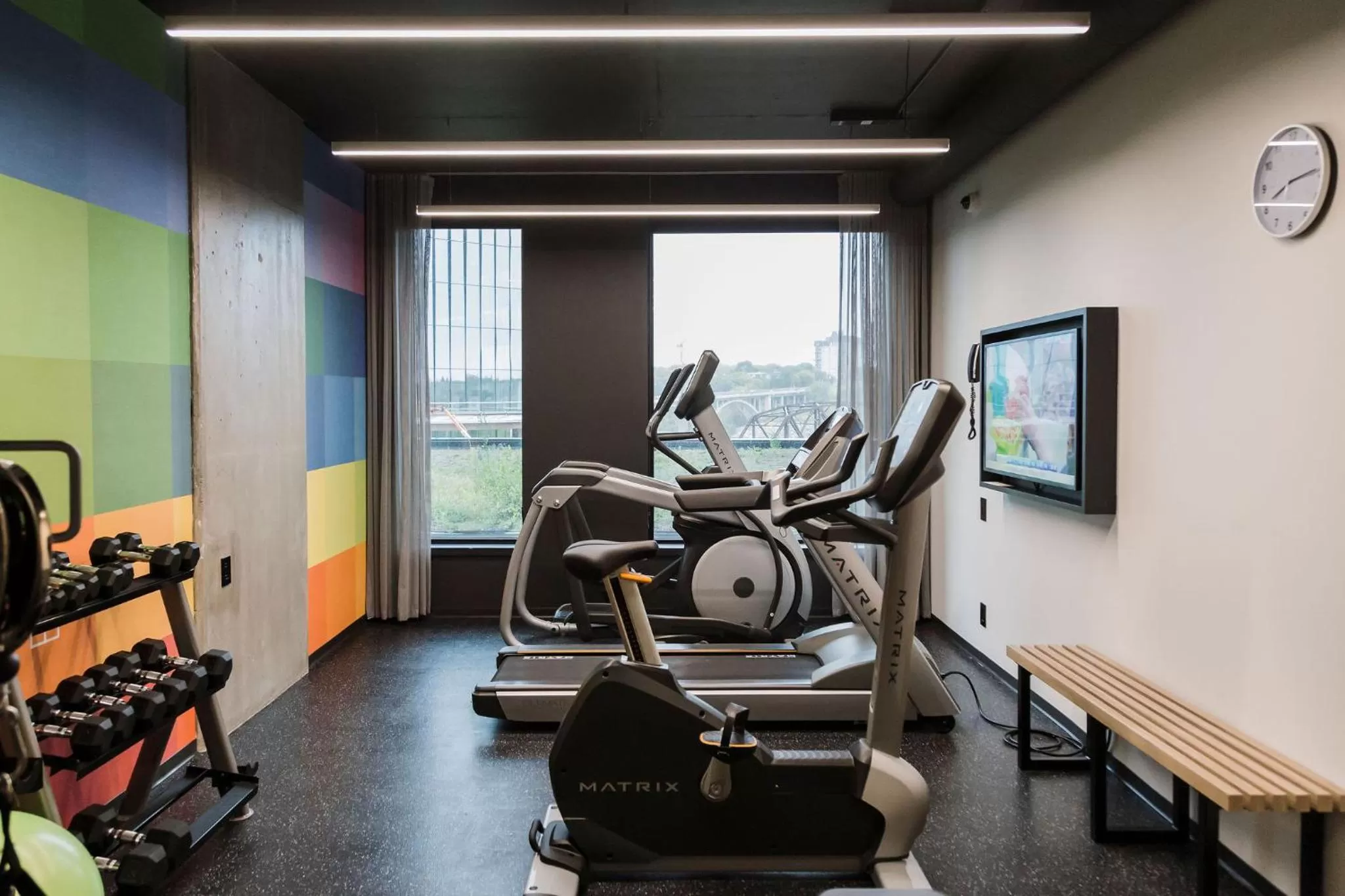 Fitness centre/facilities in Alt Hotel Saskatoon