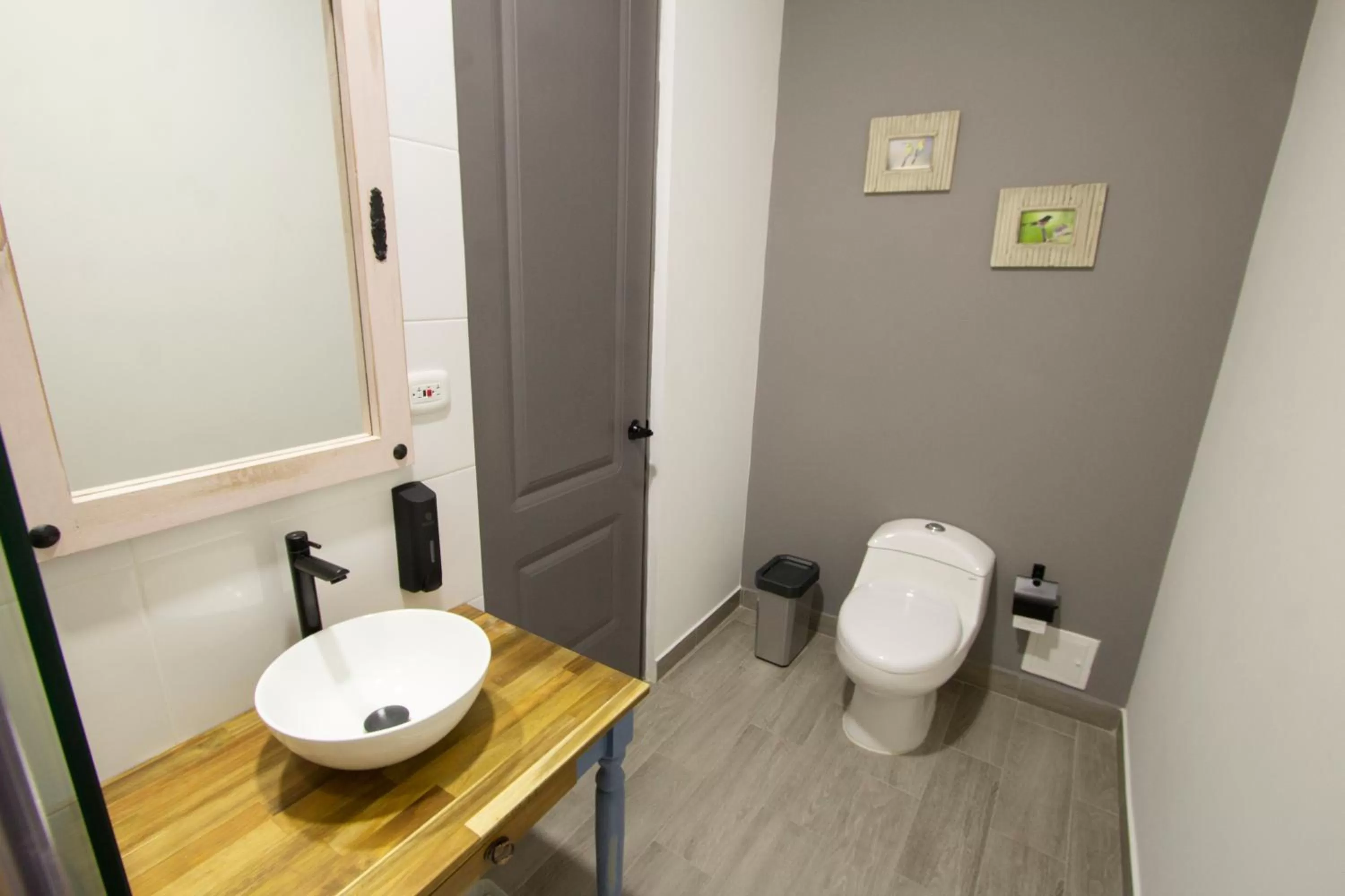 Restaurant/places to eat, Bathroom in Hotel Pajara Pinta