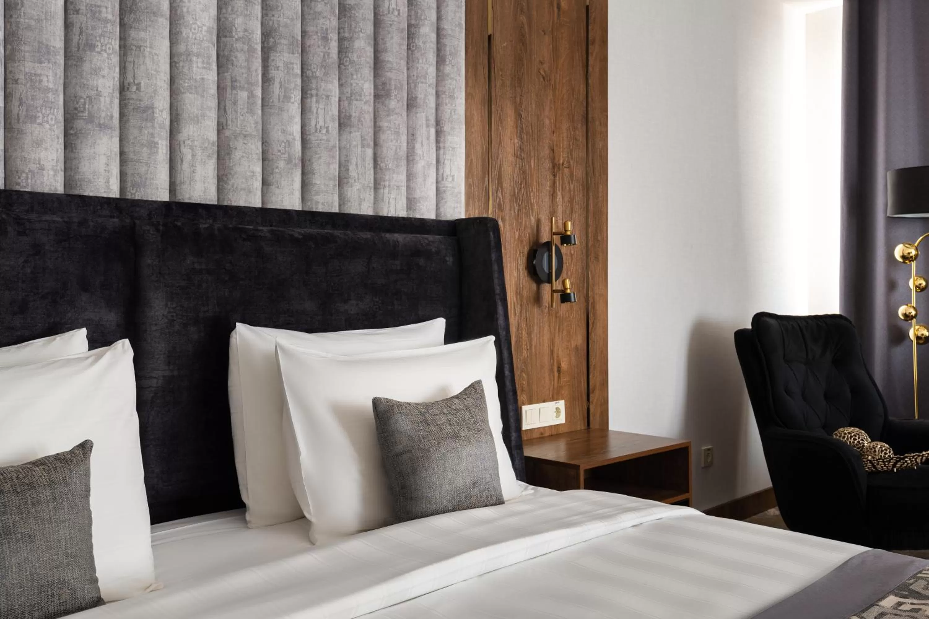 Bed in Shamsan Airport Hotel