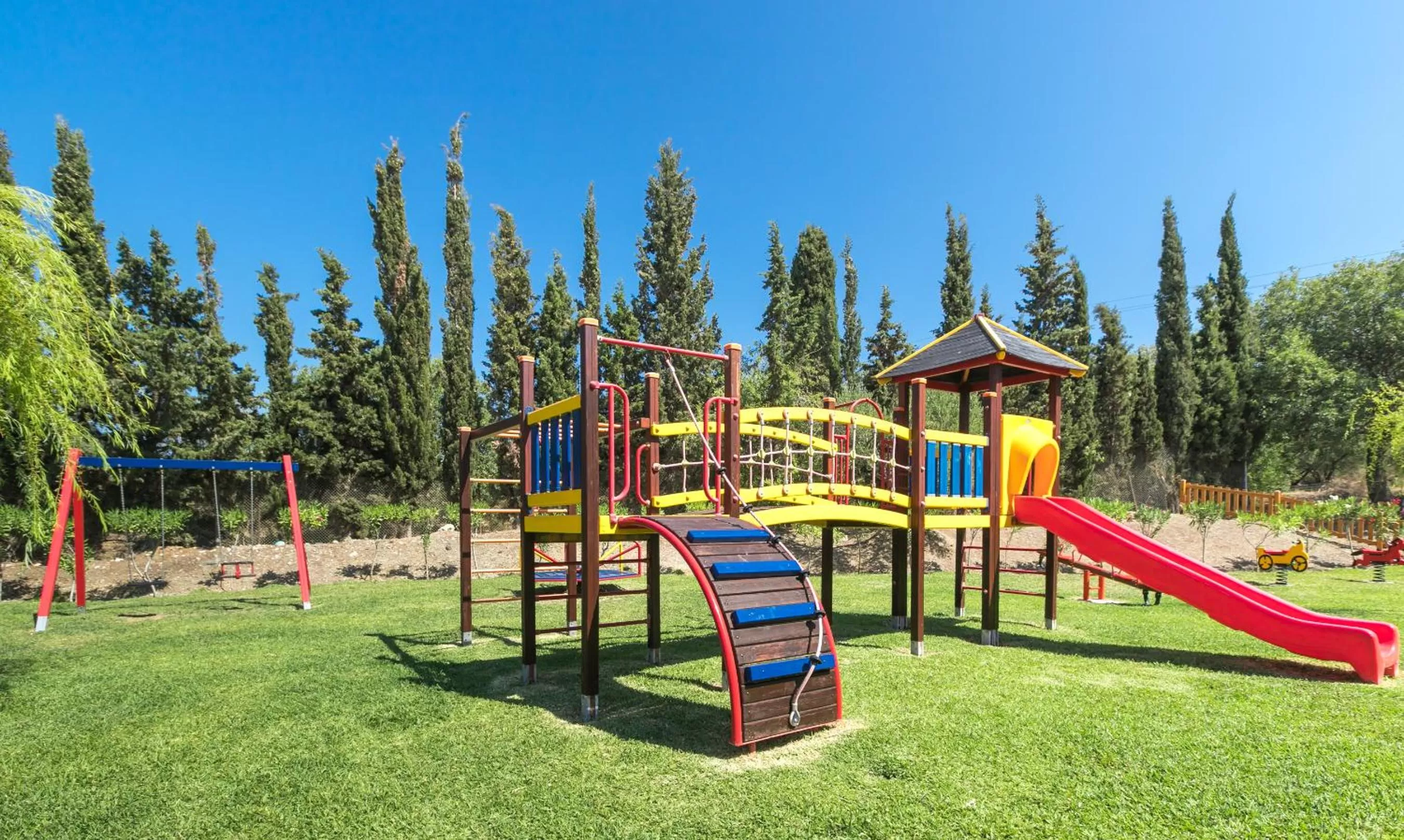Children play ground in Platanista Hotel
