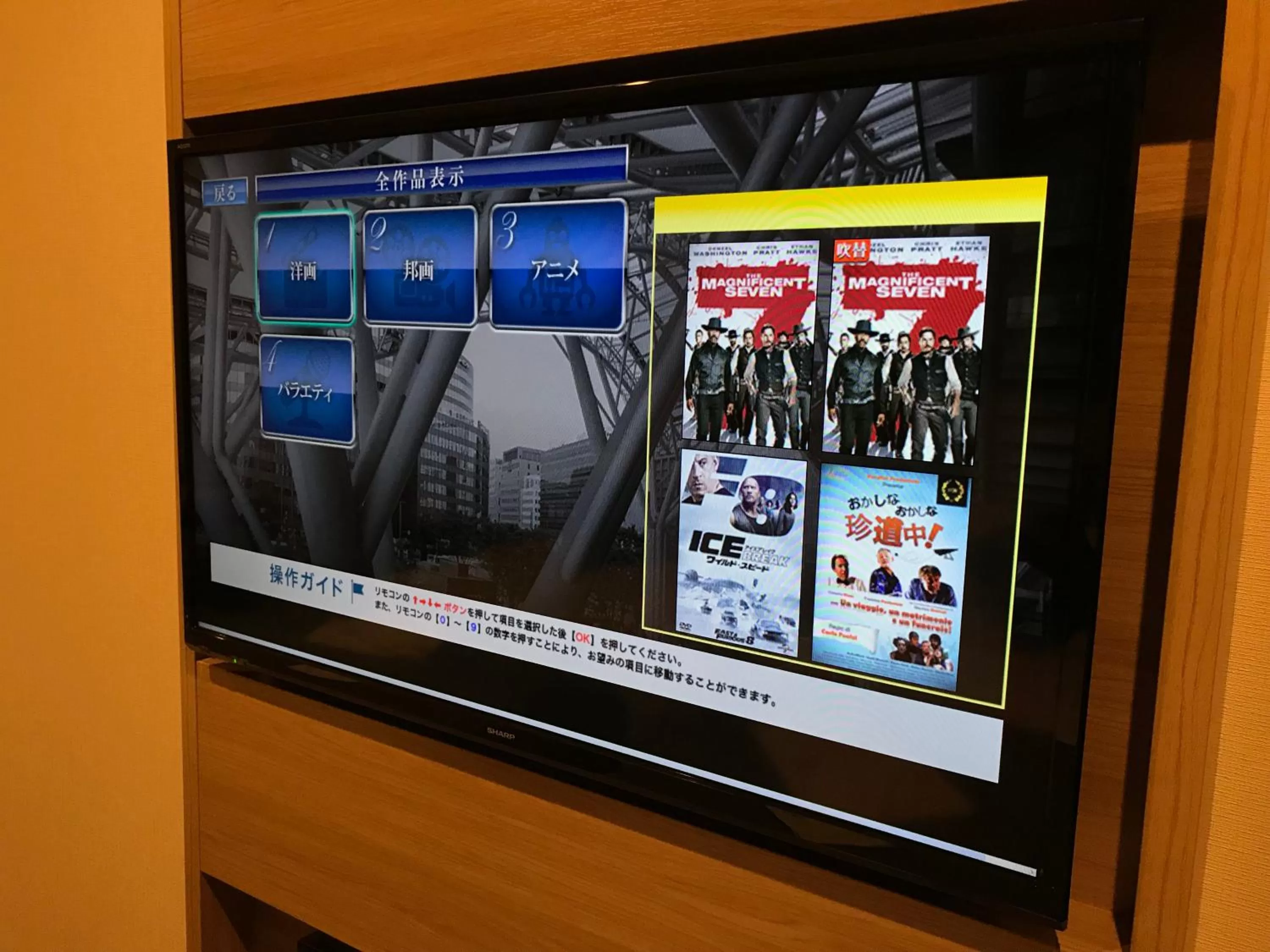 TV and multimedia in Nest Hotel Hakata Station