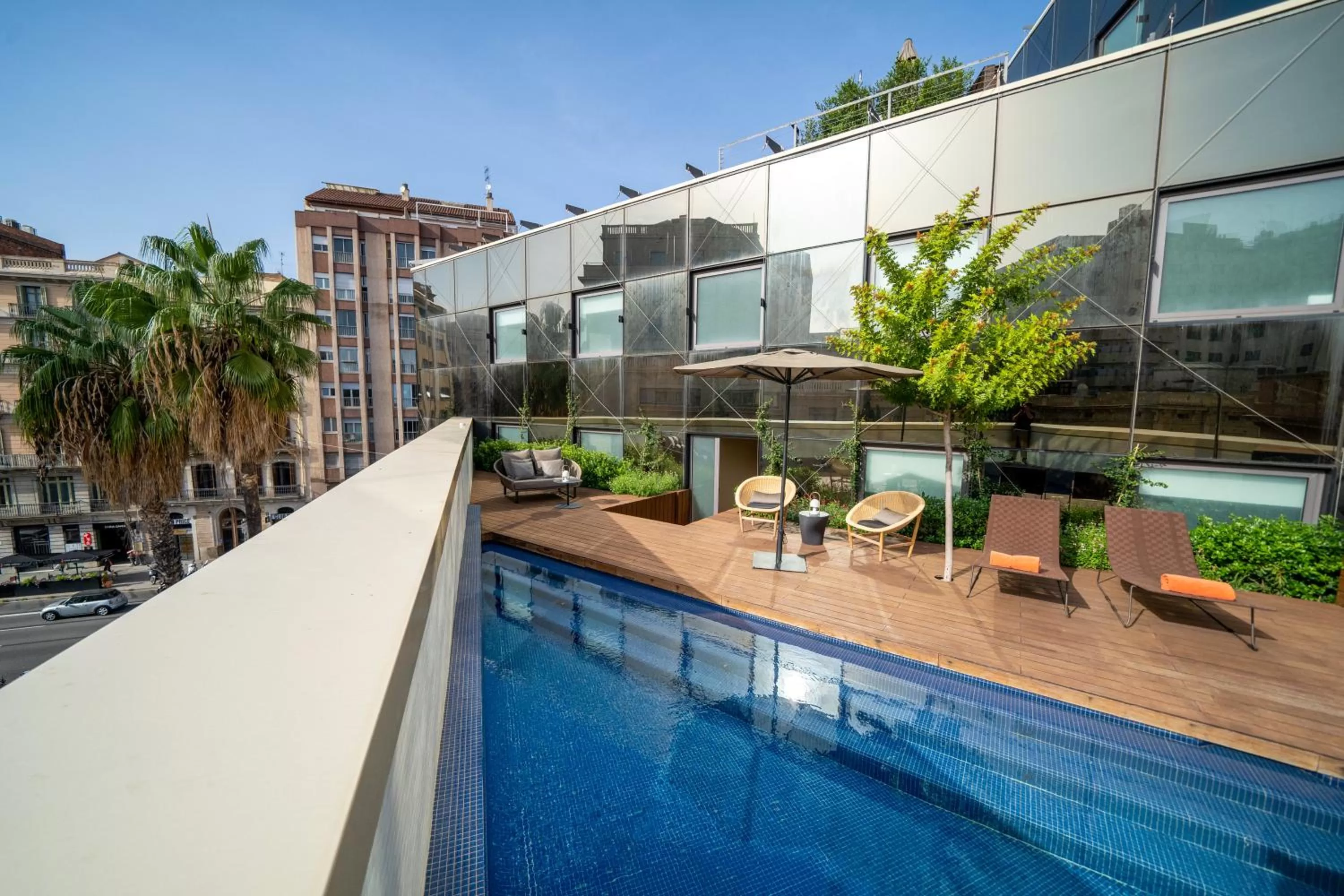 Swimming pool in Ocean Drive Barcelona