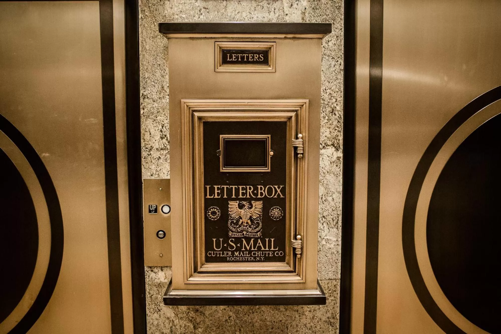 elevator in The Belvedere Hotel