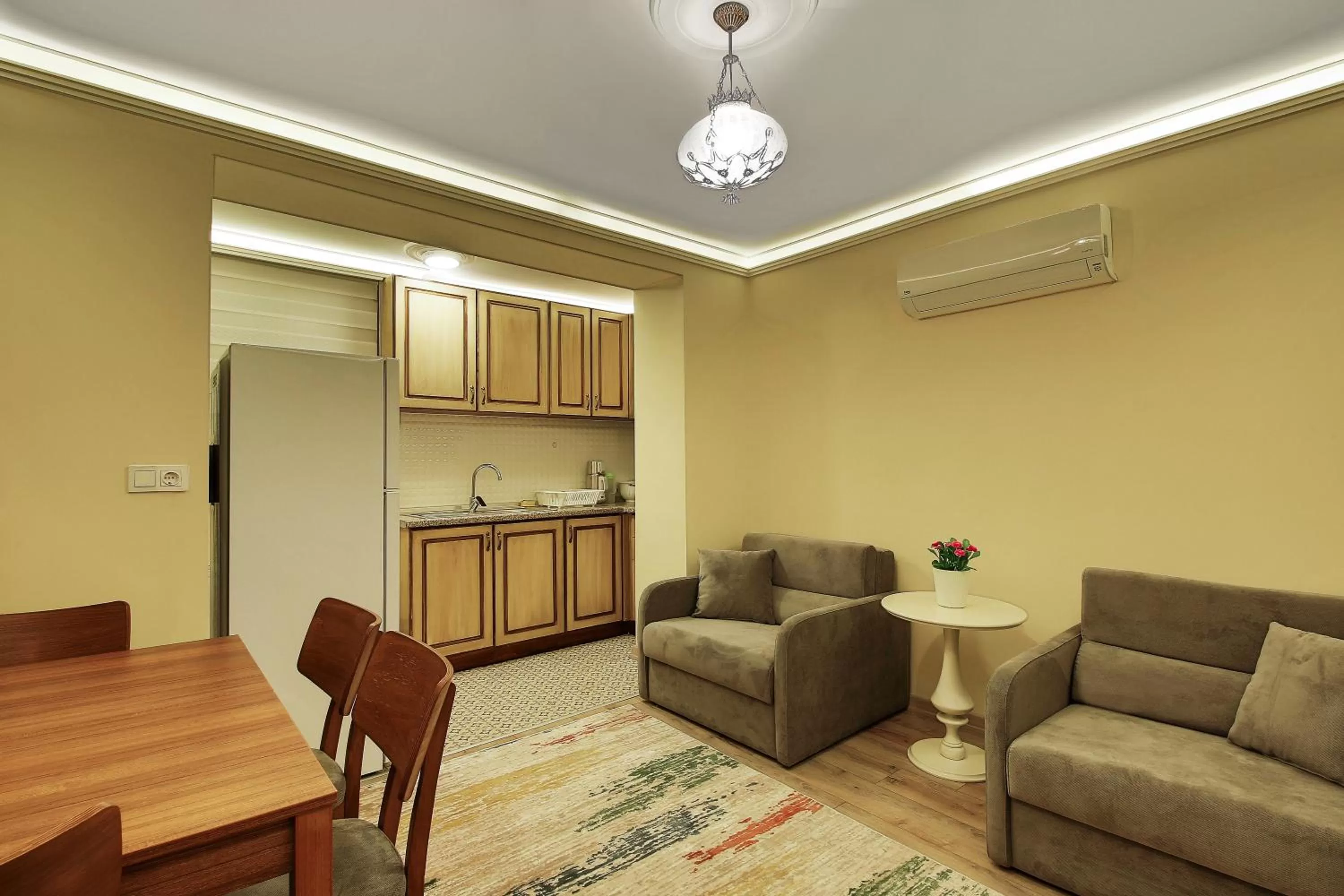 Seating area in Katelya Hotel