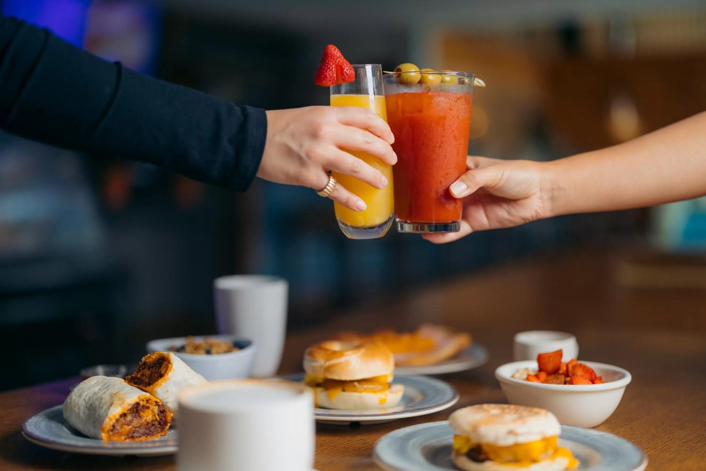 Food close-up in The Cove Hotel
