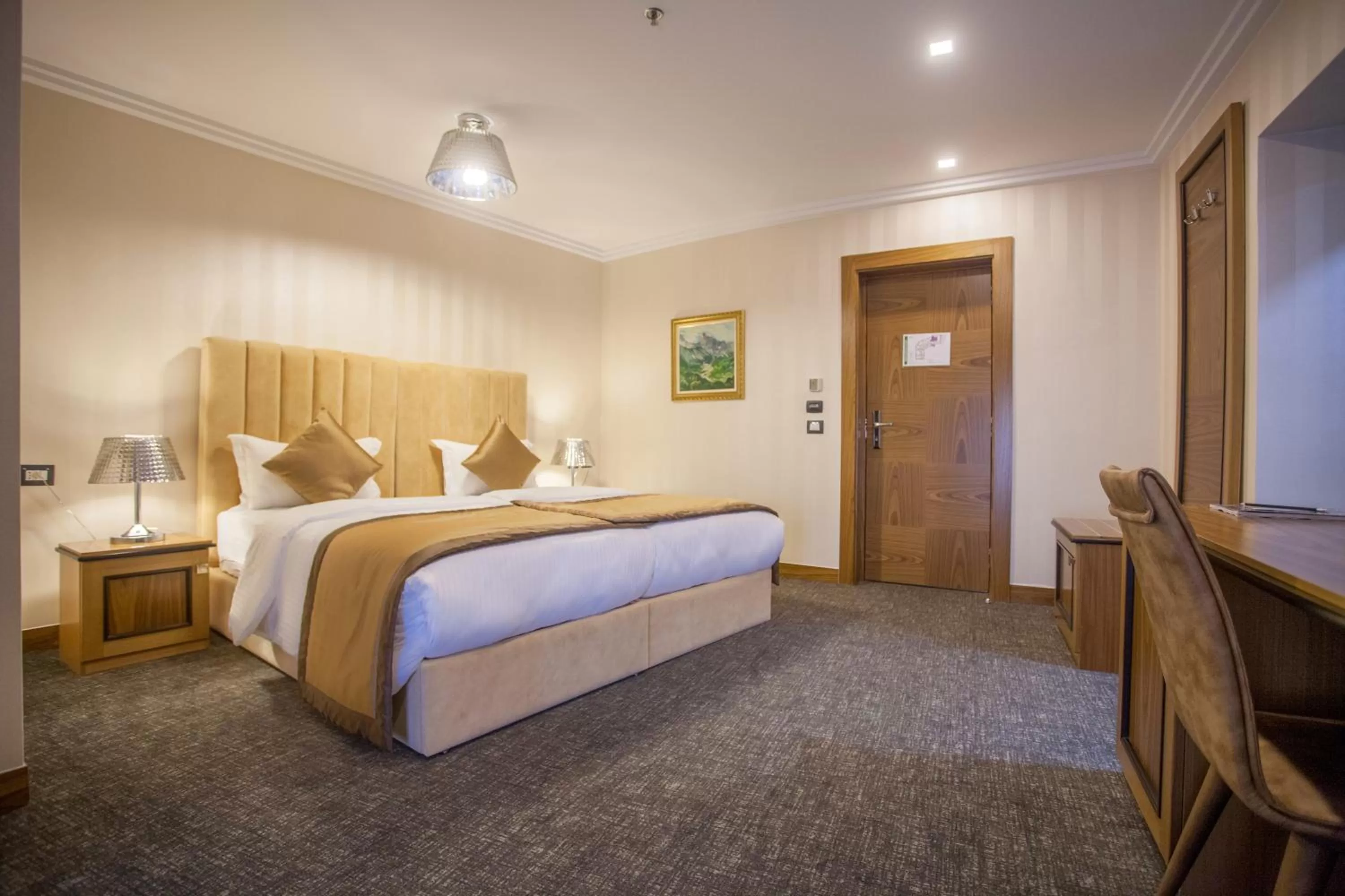 TV and multimedia, Bed in Hotel Colosseo Tirana