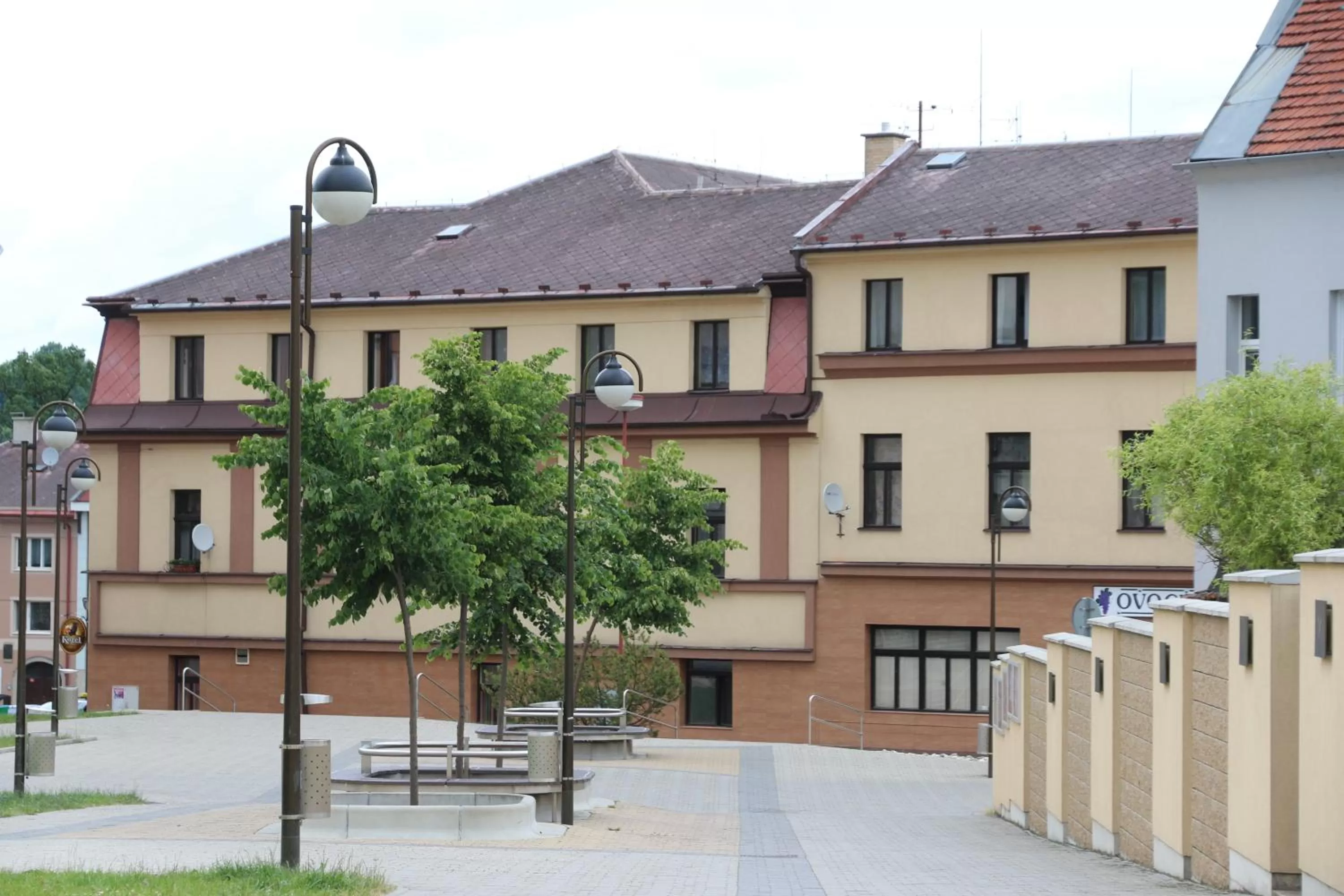 Street view, Property Building in Hotel Panský Dům Žamberk